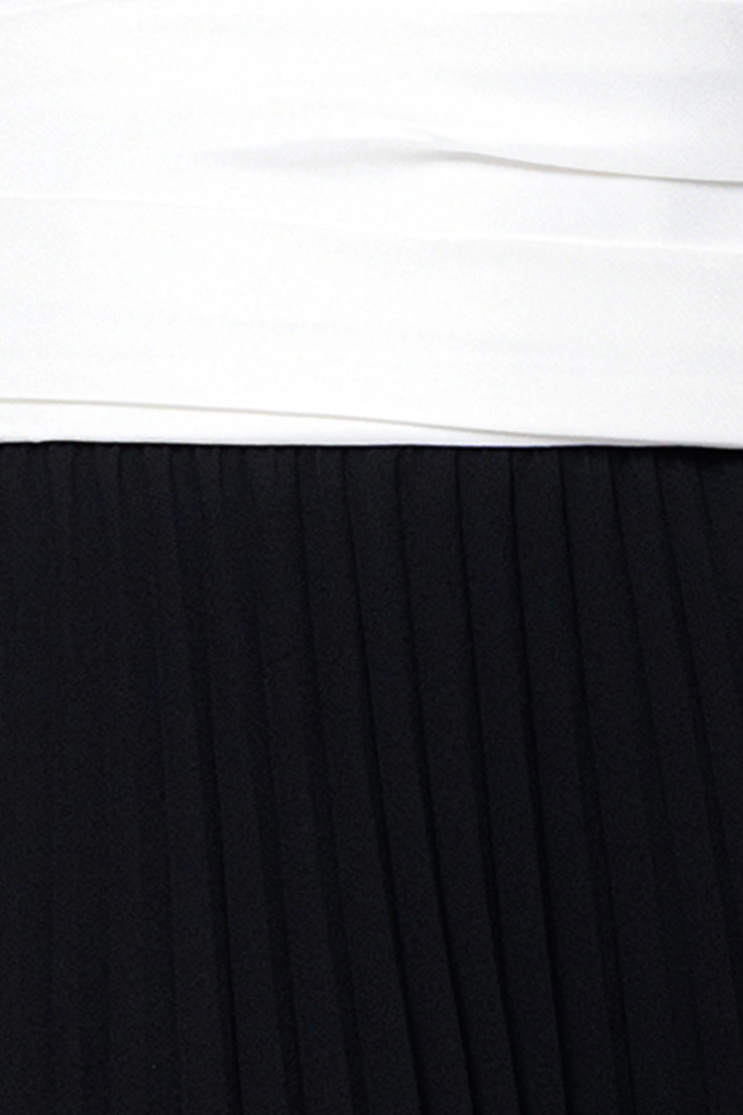 Petite "Sierra" Satin Bodice and Chiffon Skirt Strapless Floor Length Dress sold by Betsy & Adam product image thumbnail 5