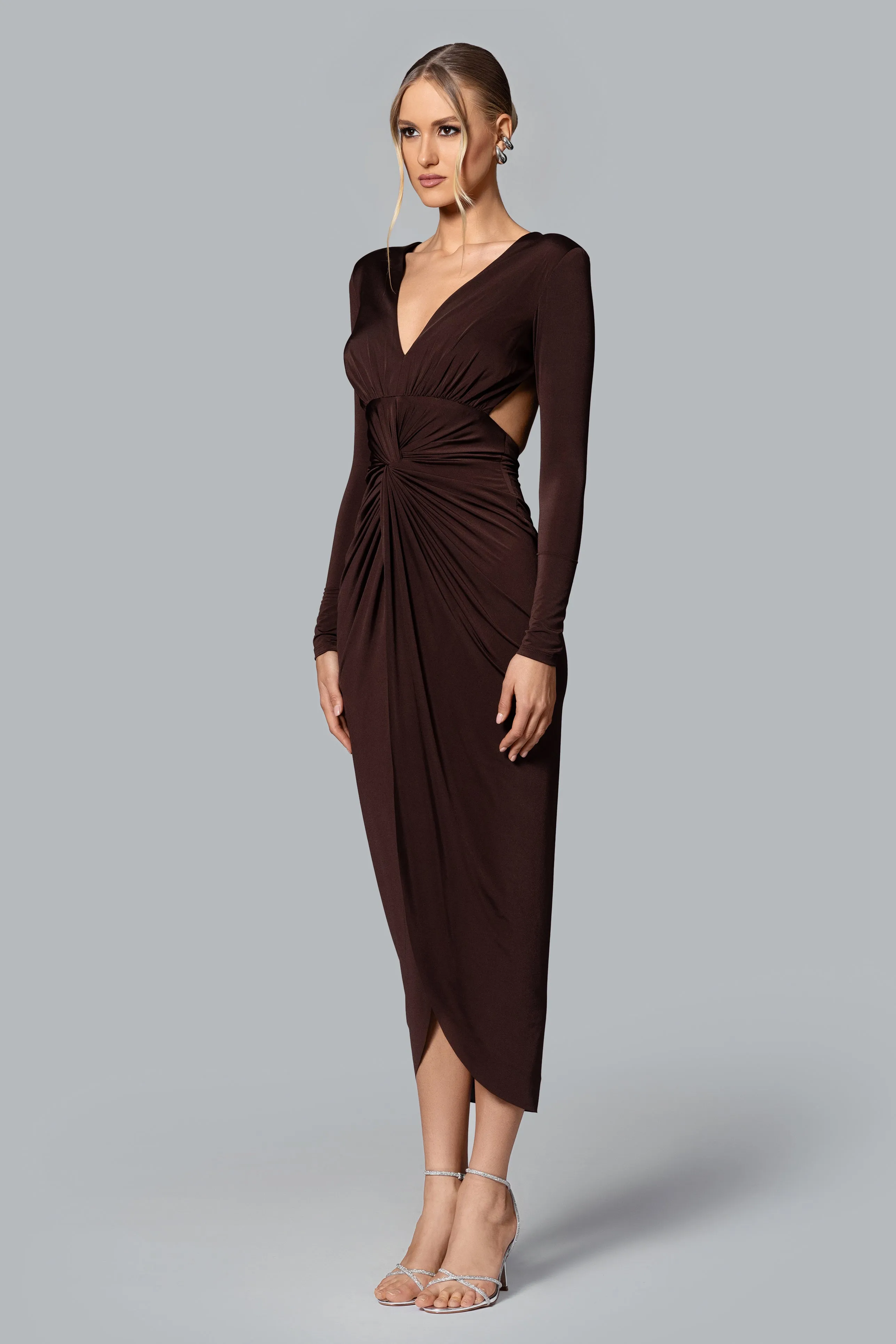 GHRAIL "Sawyer" Knit Jersey Dress sold by Betsy & Adam product image thumbnail 4