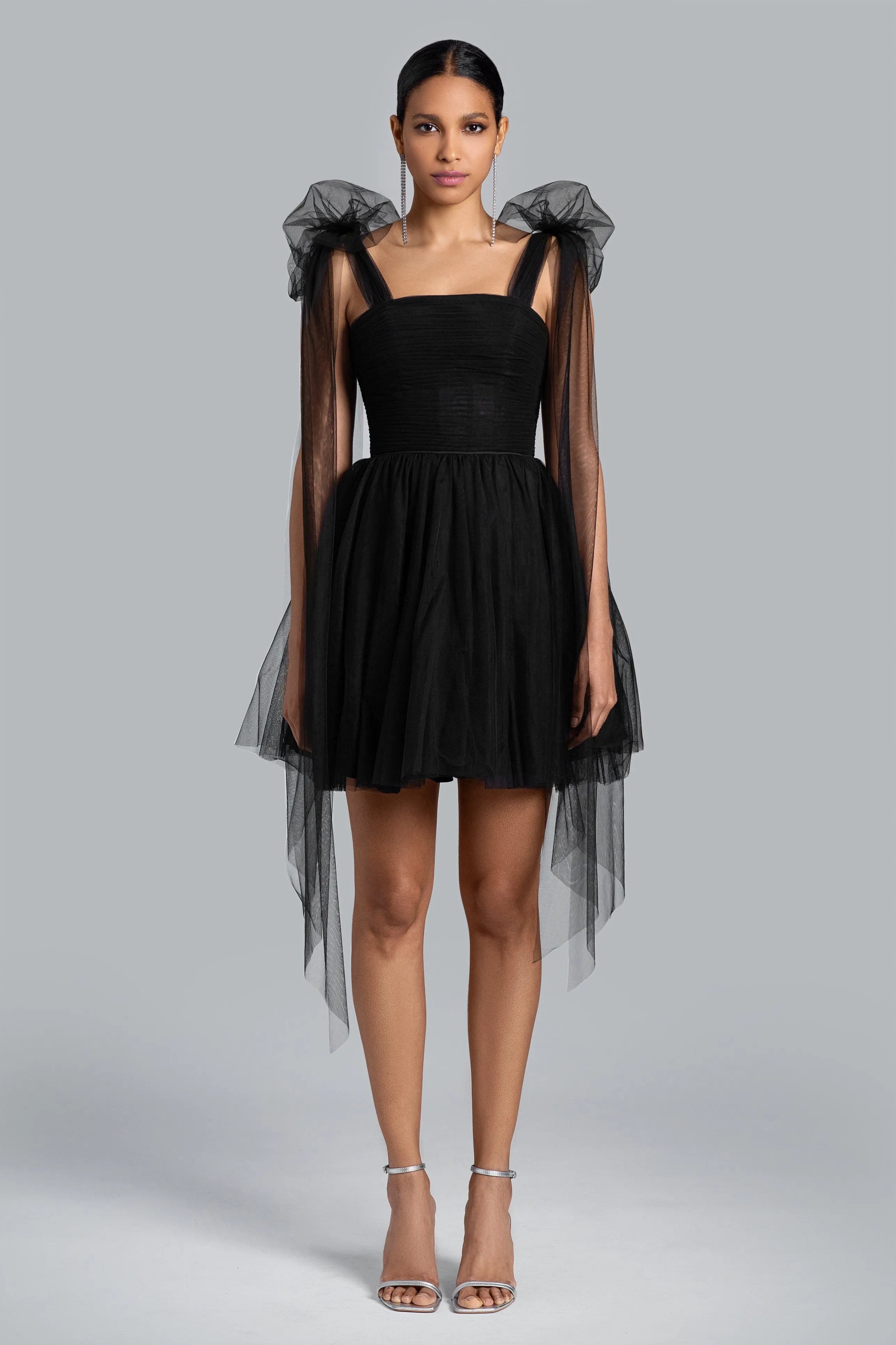 GHRAIL "Beverly" Mesh Mini Dress sold by Betsy & Adam