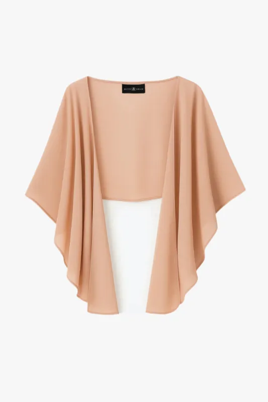 "Bernadette" Chiffon Shawl Wrap sold by Betsy & Adam