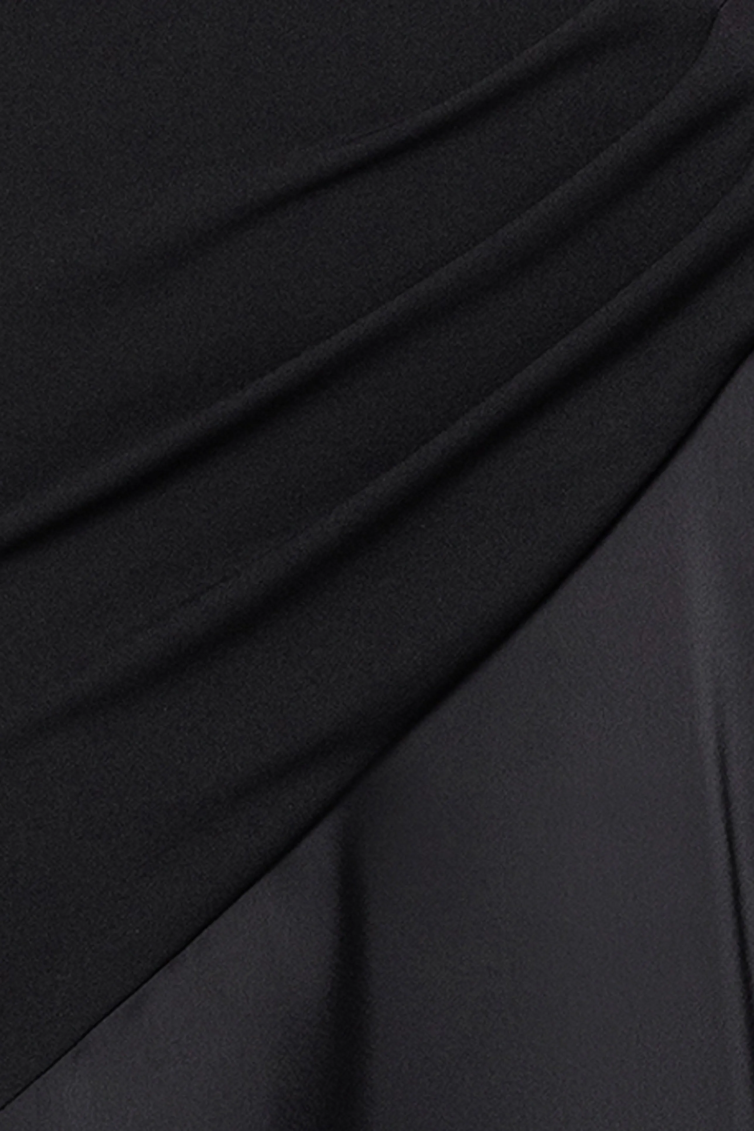 "Nichola" Scuba Crepe and Satin Sleeveless Floor Length Dress sold by Betsy & Adam product image thumbnail 5