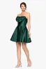 "Paris" Satin Strapless Bow Short Dress sold by Betsy & Adam