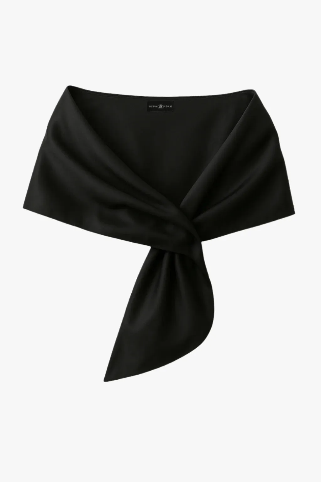 "Trixie" Satin Pull Through Shawl Wrap sold by Betsy & Adam product image thumbnail 2