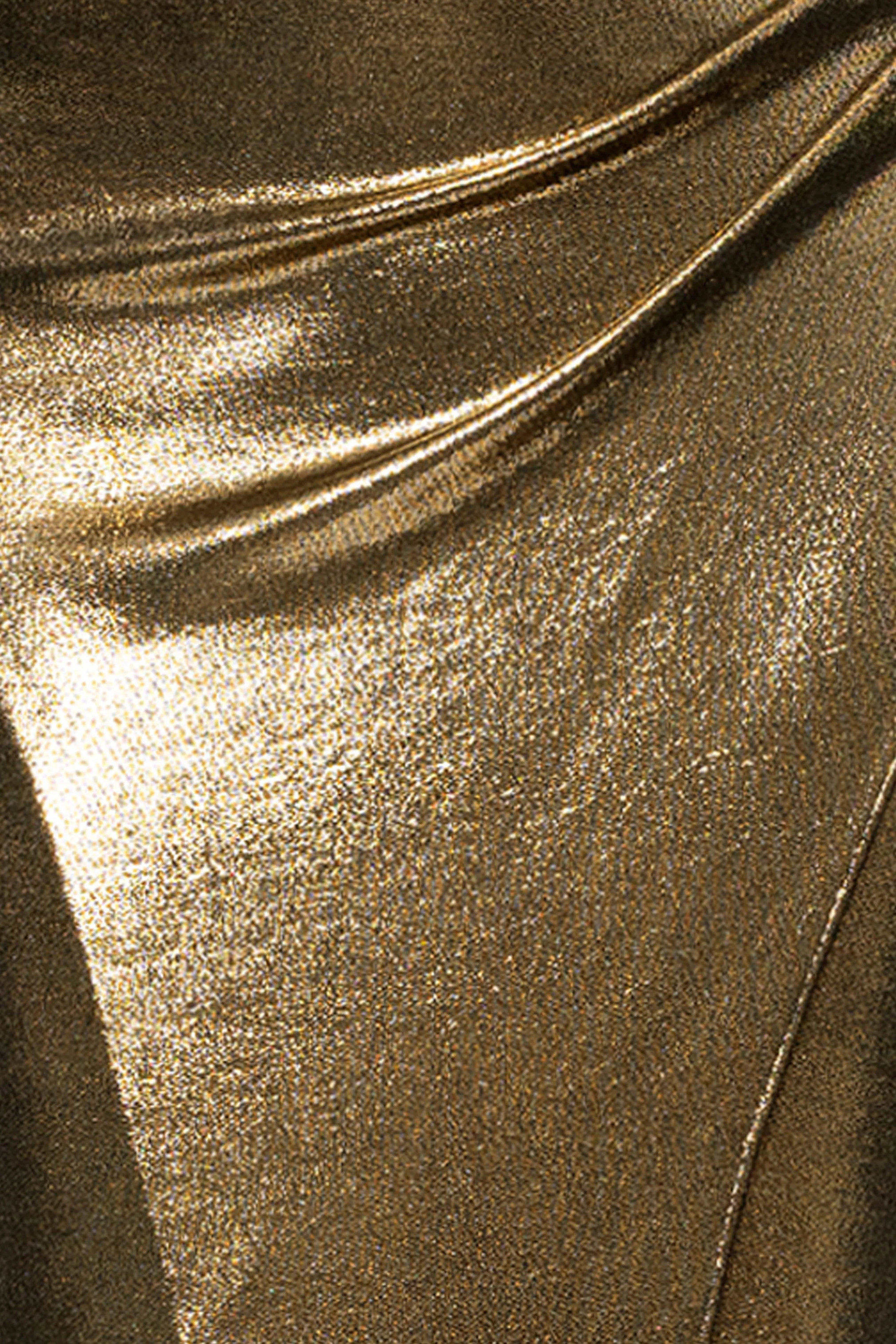 "Shayla" Metallic Jersey Corseted Floor Length Dress sold by Betsy & Adam product image thumbnail 5