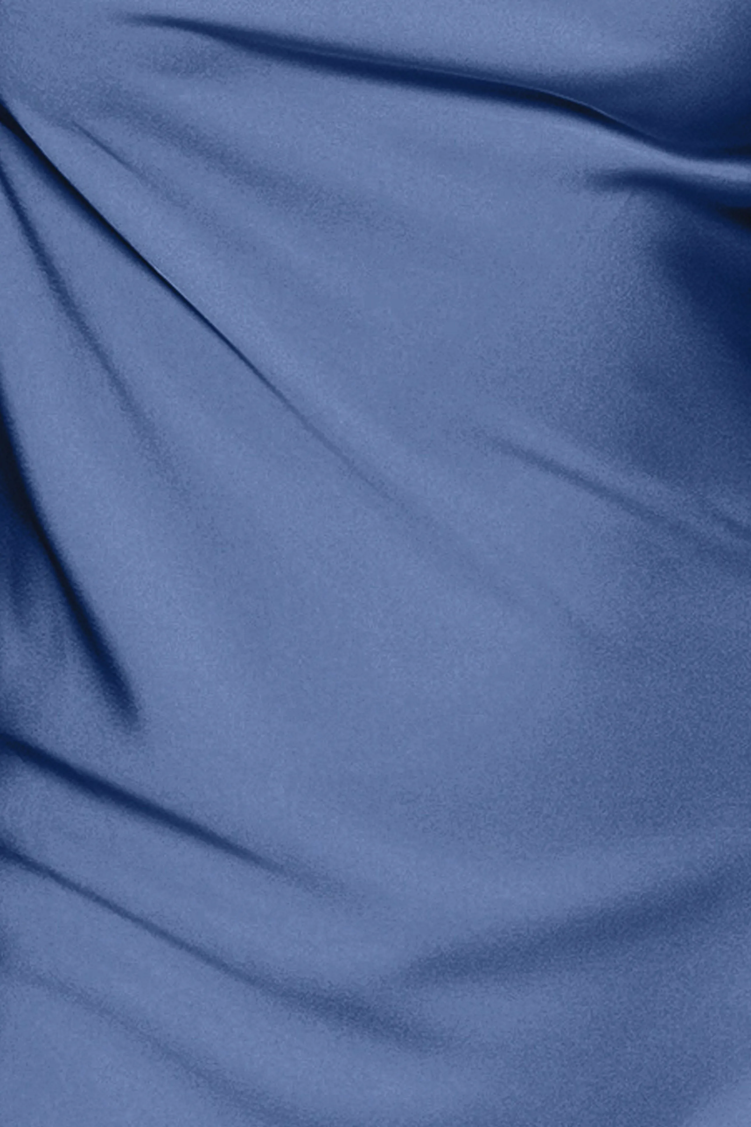 Petite "Amberly" Satin Drape Neck Floor Length Dress sold by Betsy & Adam product image thumbnail 5