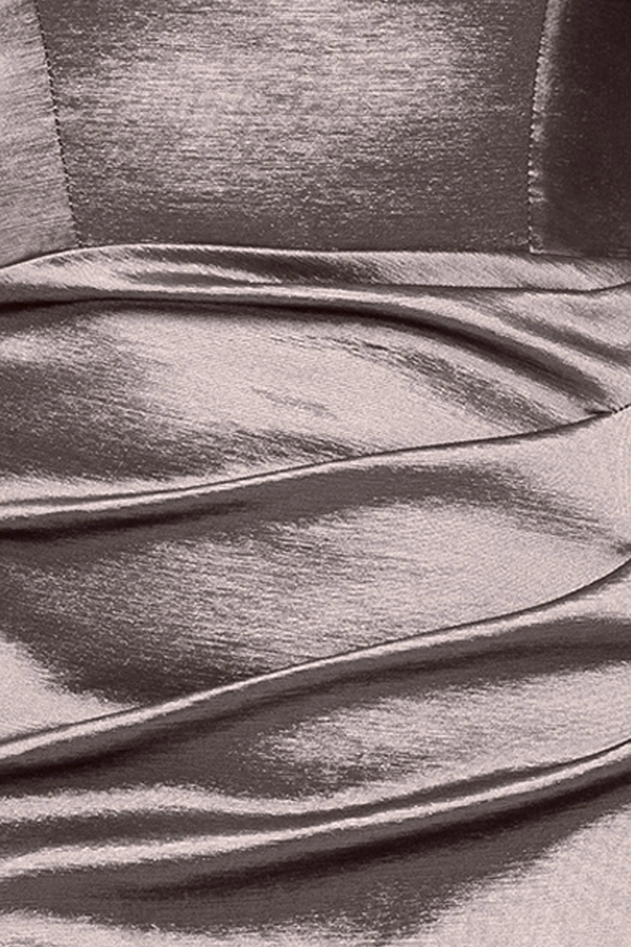 "Gia" Taffeta Twist Off the Shoulder Floor Length Dress sold by Betsy & Adam product image thumbnail 5
