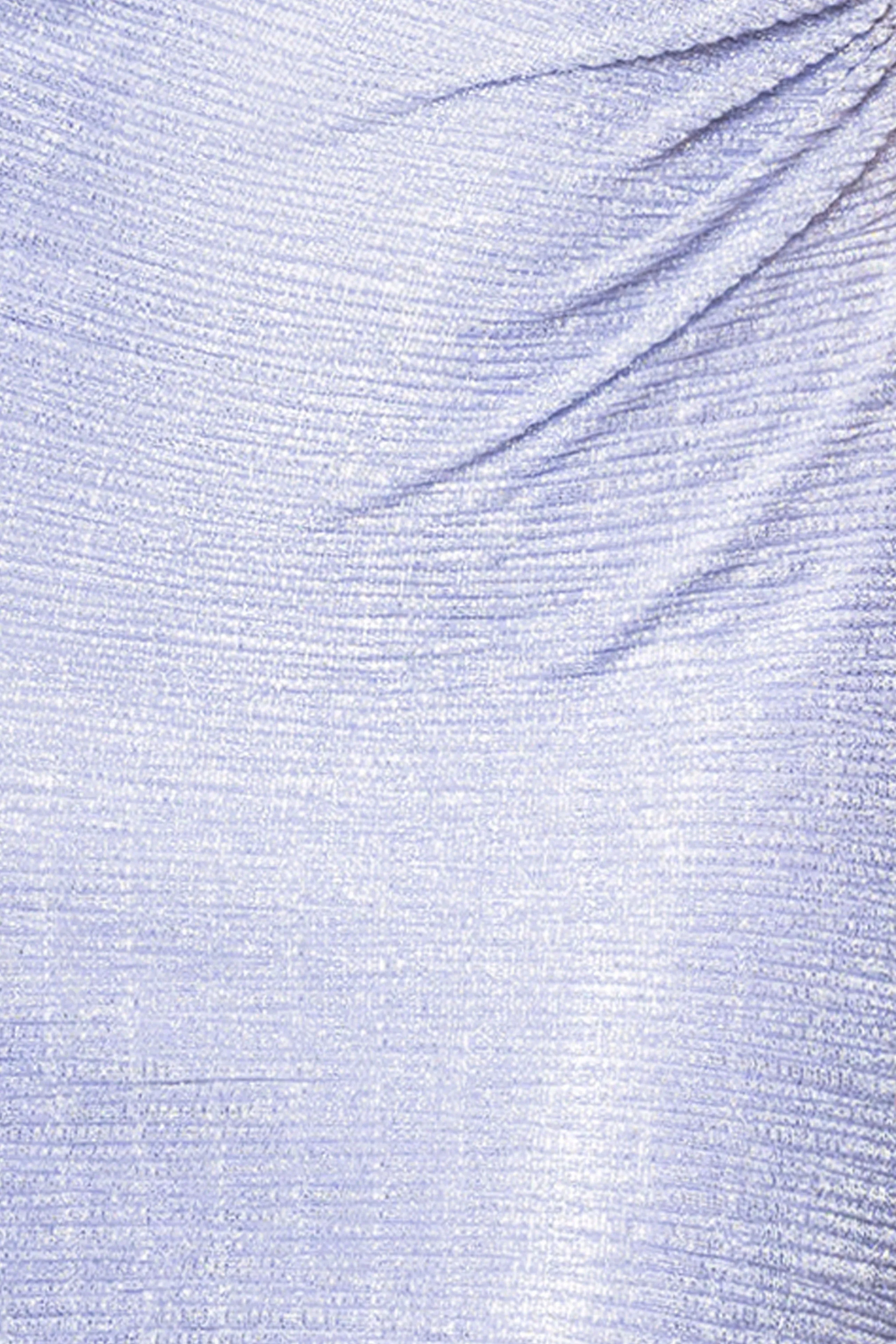 Petite "Bethany" Crinkle Metallic Rouched Floor Length Dress sold by Betsy & Adam product image thumbnail 5