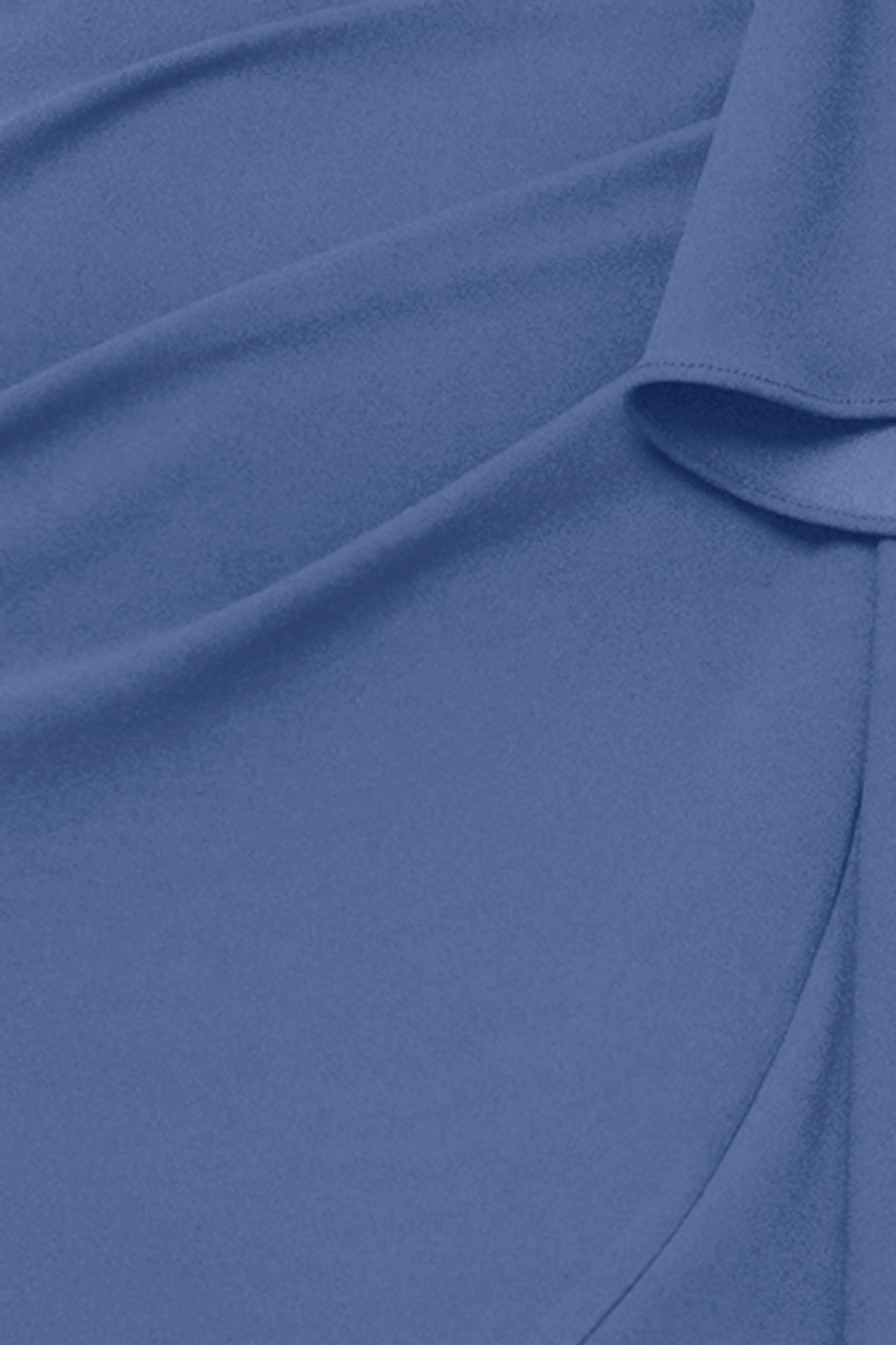 "Candace" Long V- Neck Hi Low Cascade Dress sold by Betsy & Adam product image thumbnail 5