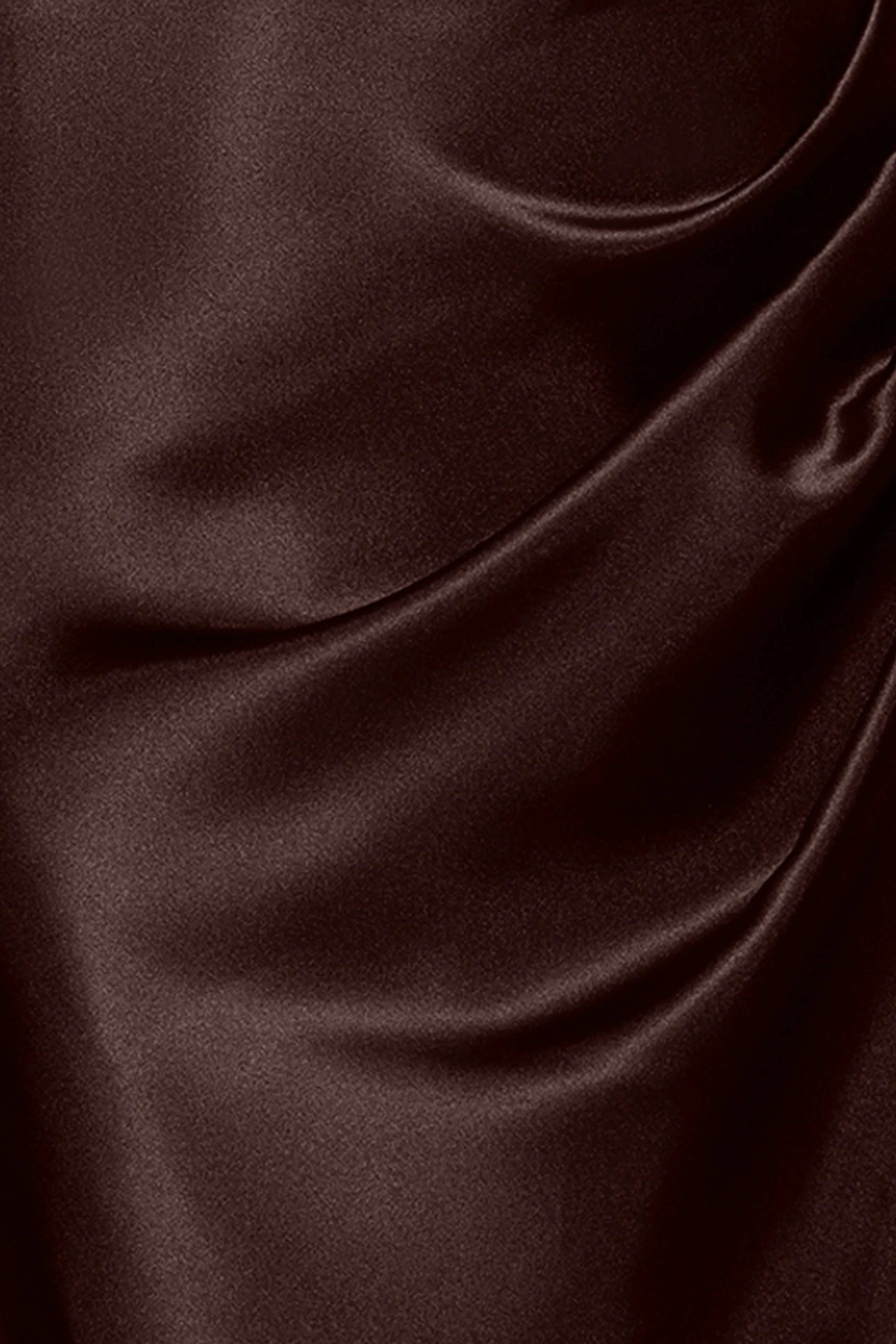 "Sofia" Satin Drop Shoulder Floor Length Dress sold by Betsy & Adam product image thumbnail 5