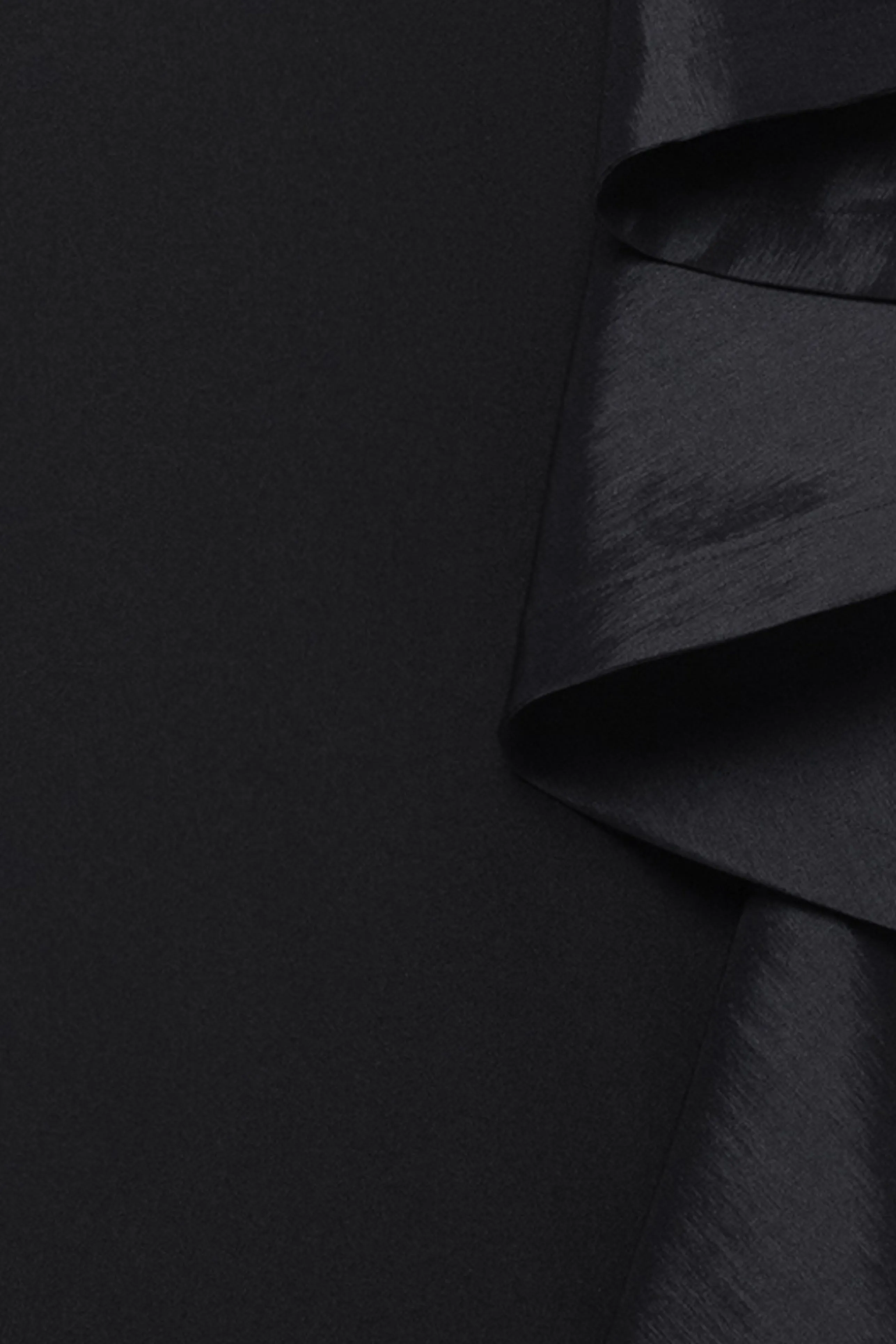 "Shai" Scuba Crepe Taffeta One Shoulder Floor Length Dress sold by Betsy & Adam product image thumbnail 5