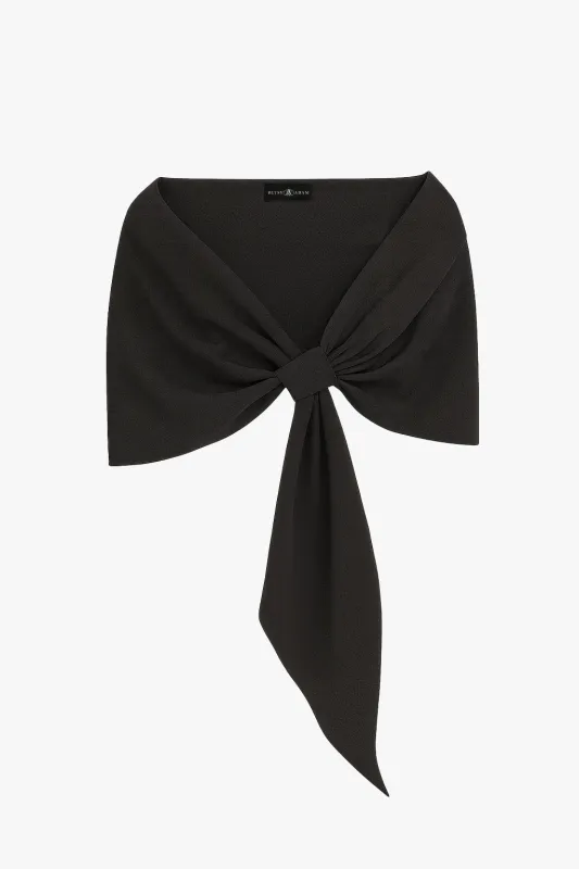 Plus "Carol" Techno Scuba Pull Through Shawl Wrap sold by Betsy & Adam