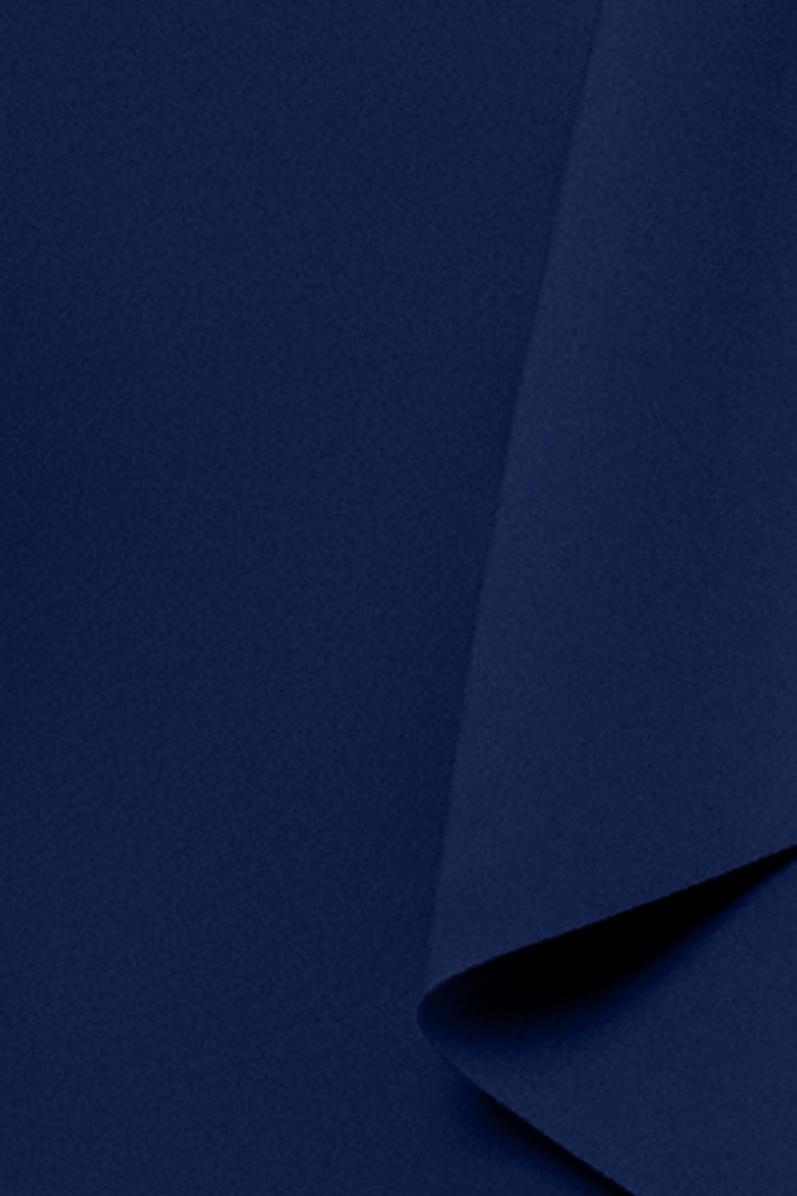 "Lucy" Techno Scuba Asymmtrical Neck Floor Length Dress sold by Betsy & Adam product image thumbnail 5