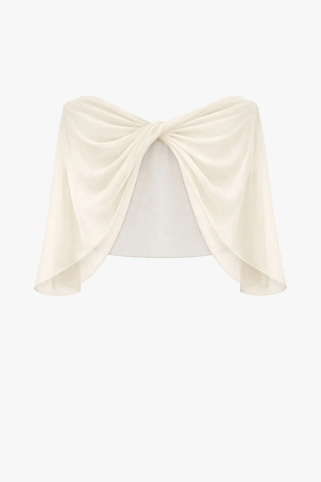 "Nikita" Chiffon Twist Shawl Wrap sold by Betsy & Adam product image thumbnail 5