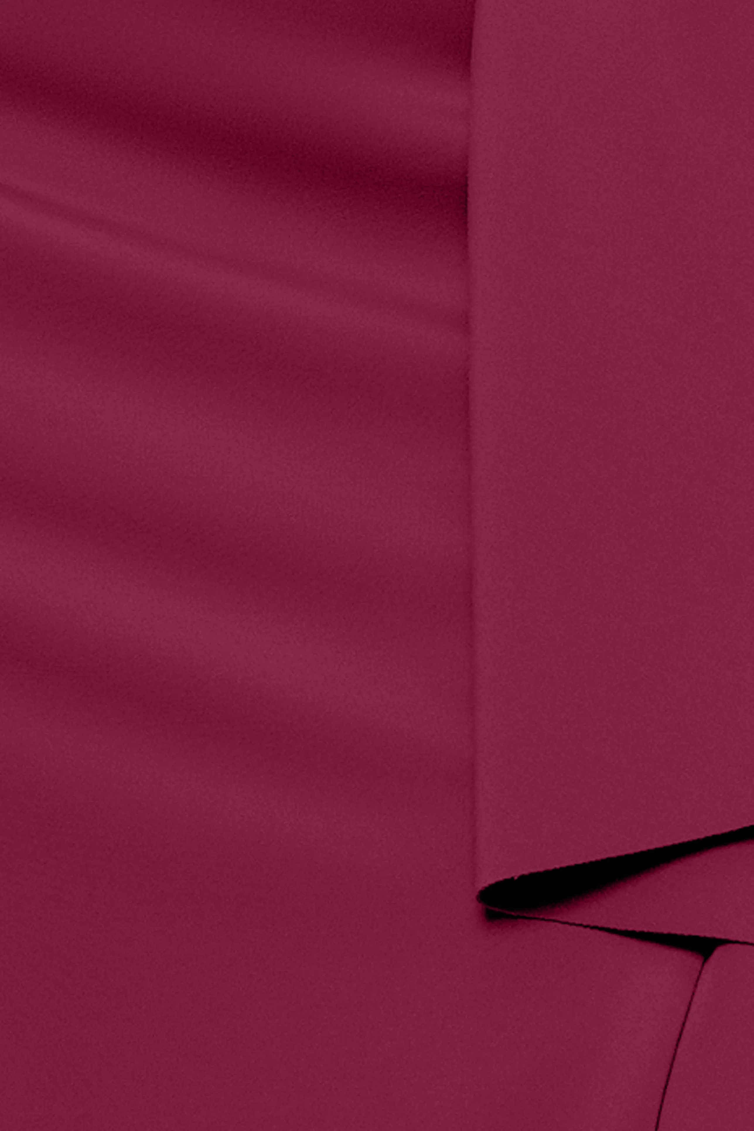 Plus "Lucy" Techno Scuba Asymmetrical Neck Floor Length Dress sold by Betsy & Adam product image thumbnail 5