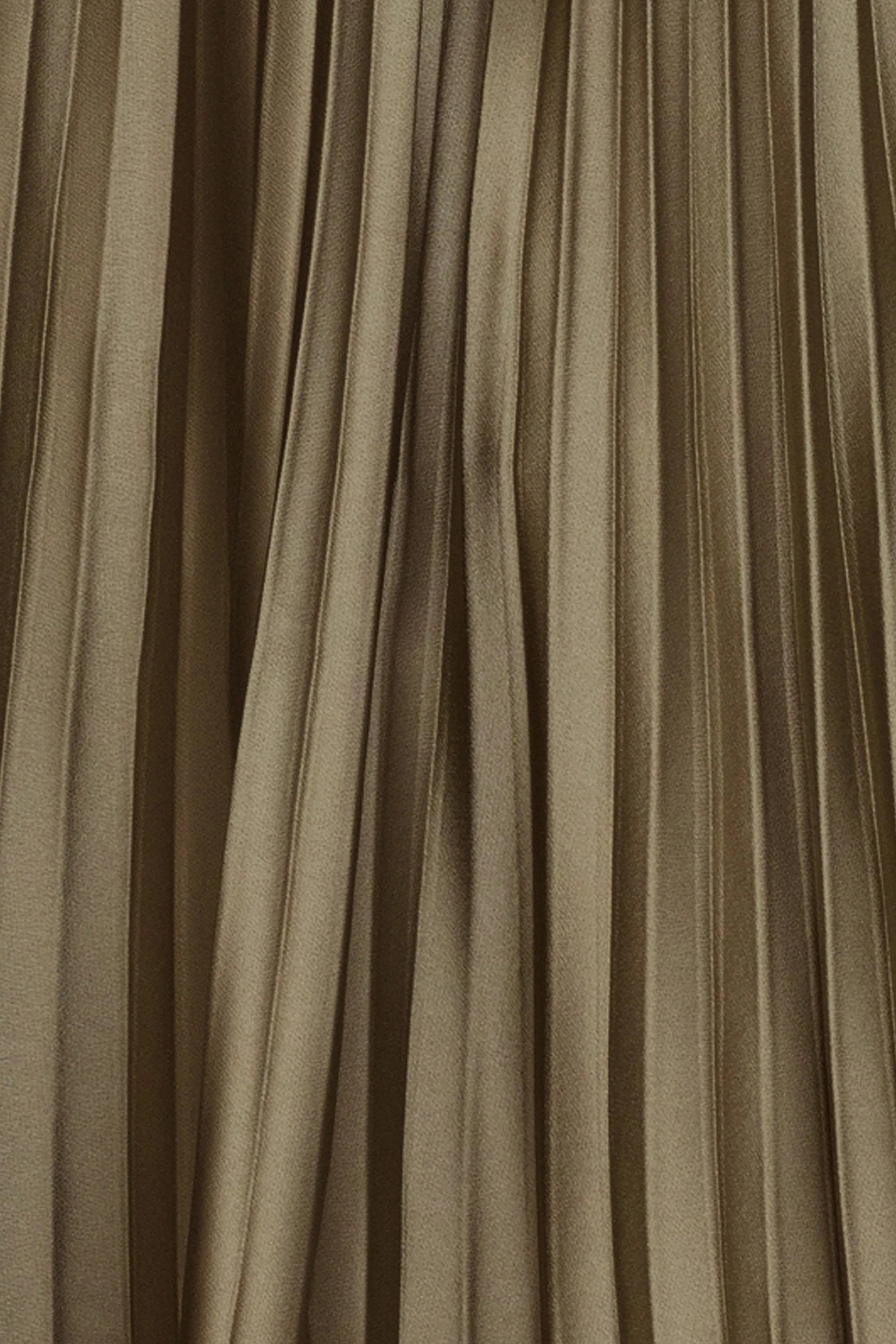 "Leah" Pleated Hammered Satin Off The Shoulder Belted Dress sold by Betsy & Adam product image thumbnail 5