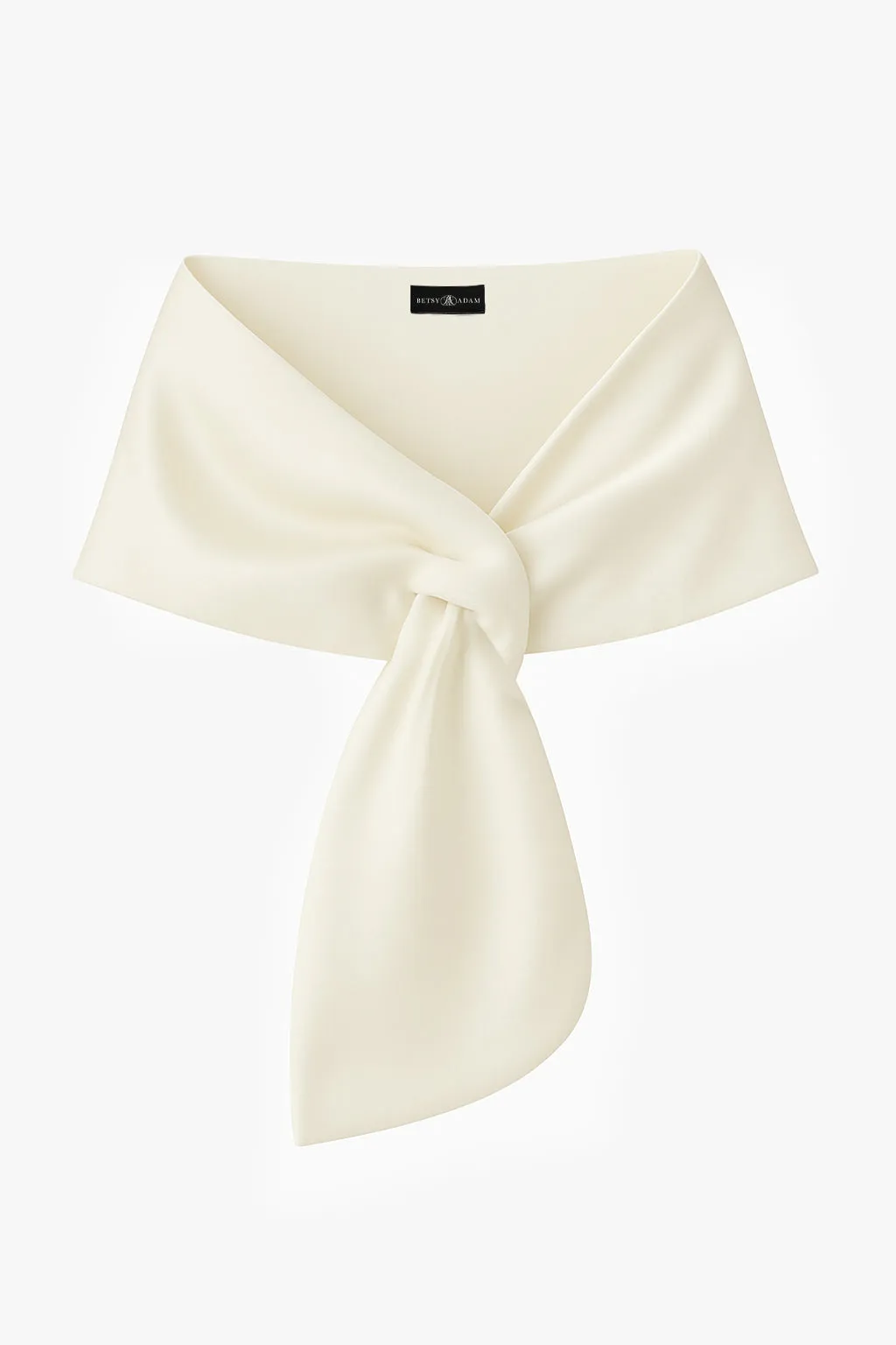 "Trixie" Satin Pull Through Shawl Wrap sold by Betsy & Adam