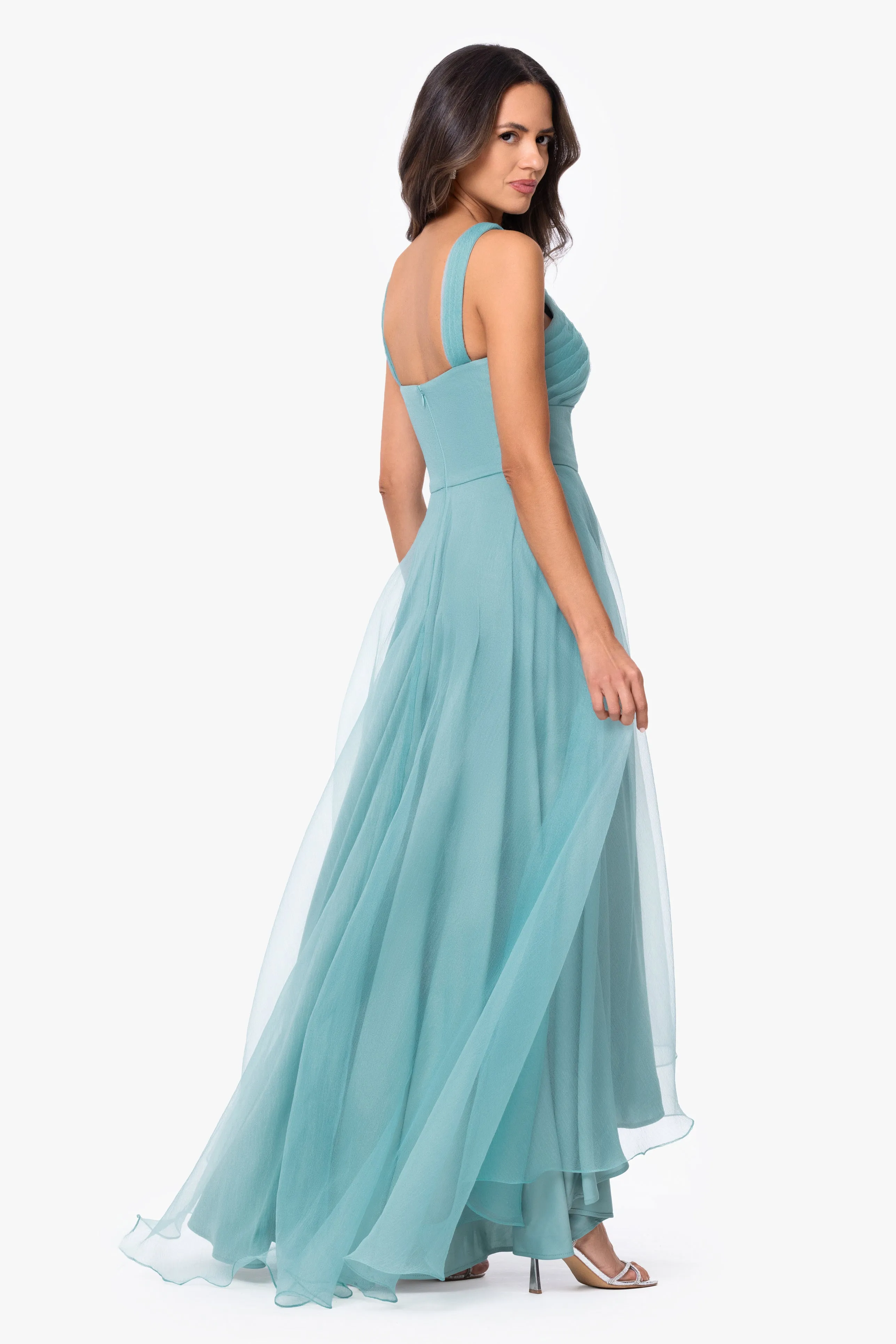 "Collins" Organza Cross Top Dress sold by Betsy & Adam product image thumbnail 3