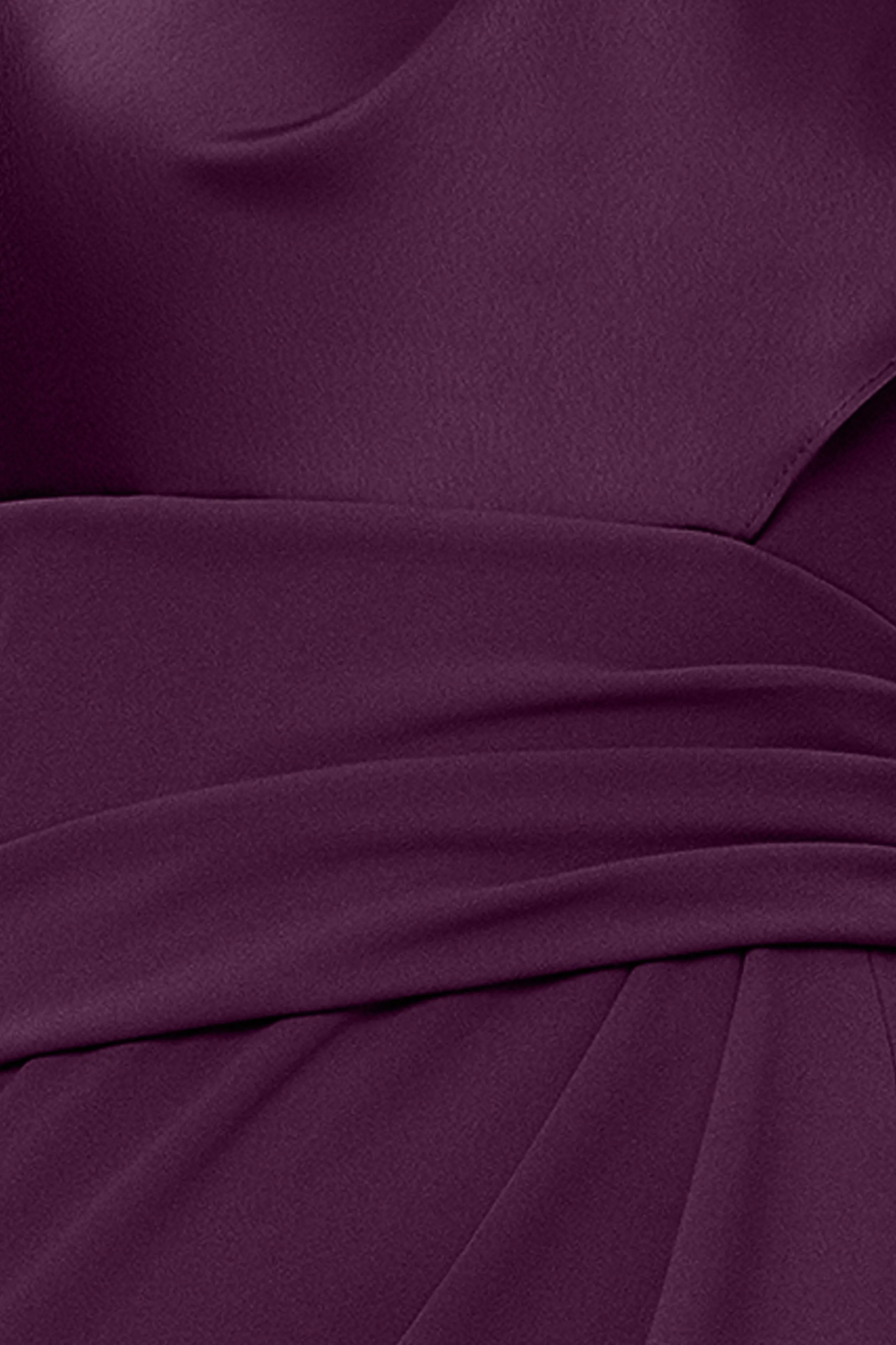 "Jules" Scuba Crepe & Satin One Shoulder Dress sold by Betsy & Adam product image thumbnail 5