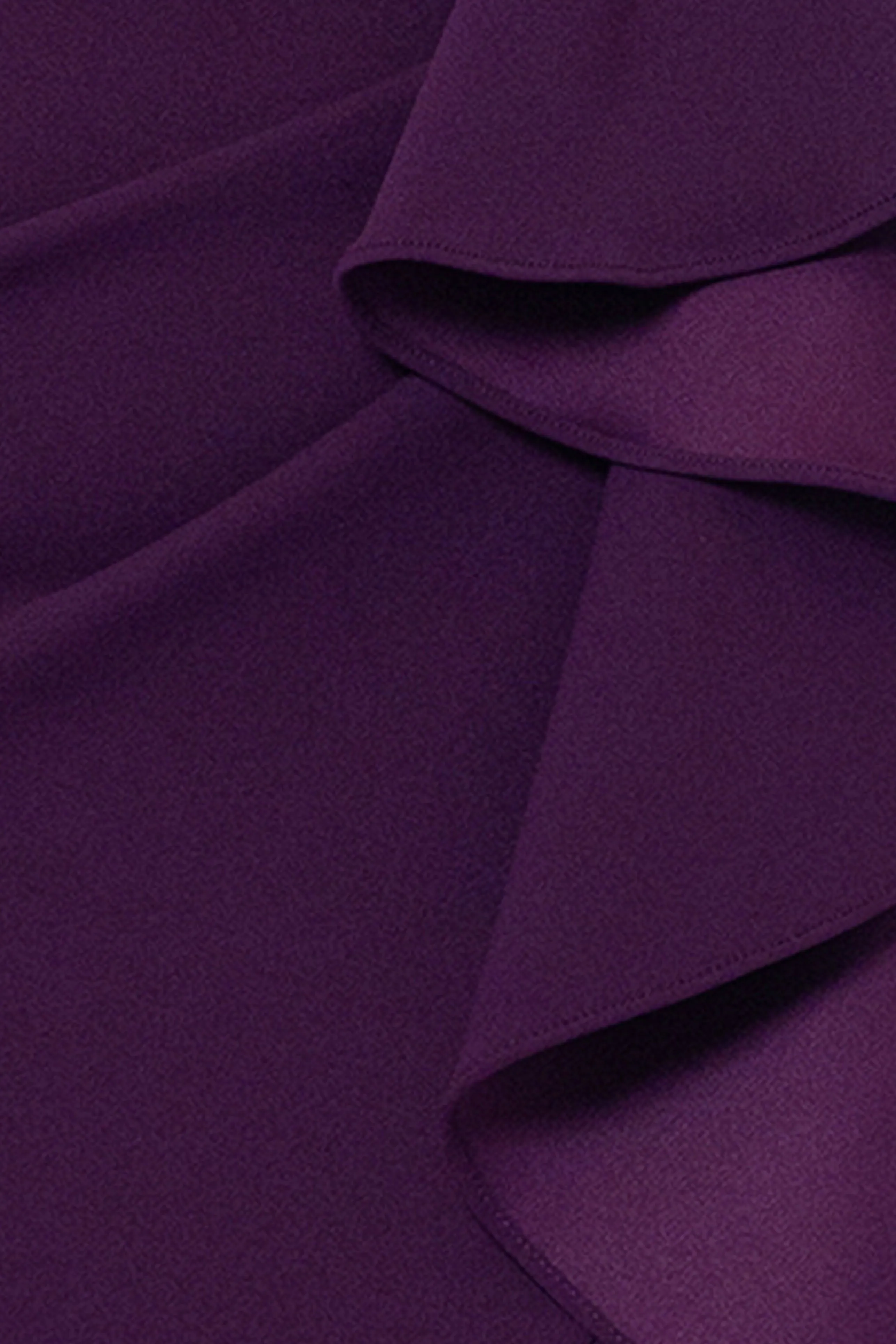 "Candace" V-Neck Hi Low Cascade Dress sold by Betsy & Adam product image thumbnail 5