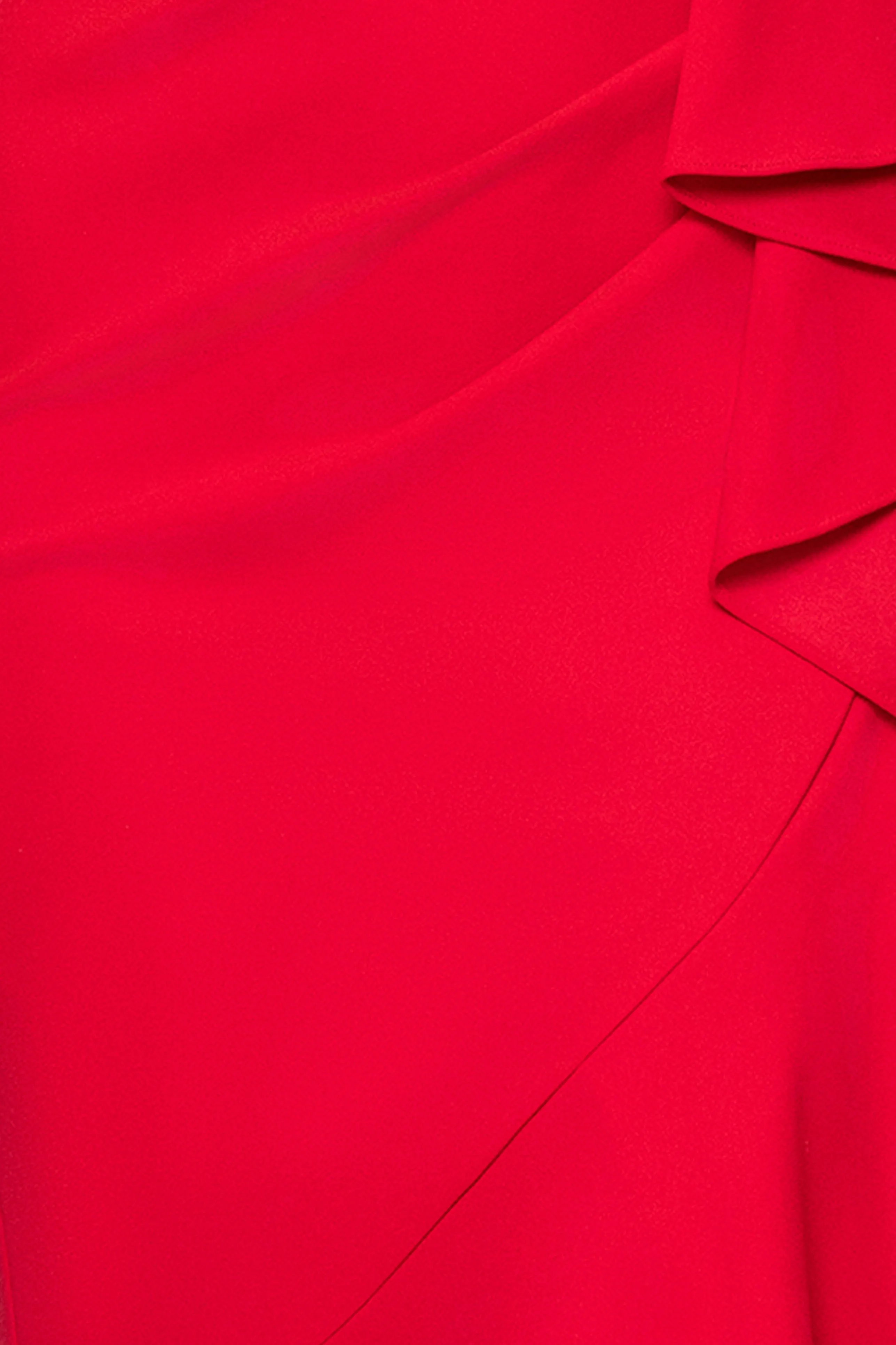 "Candace" Petite V-Neck Hi Low Cascade Dress sold by Betsy & Adam product image thumbnail 5