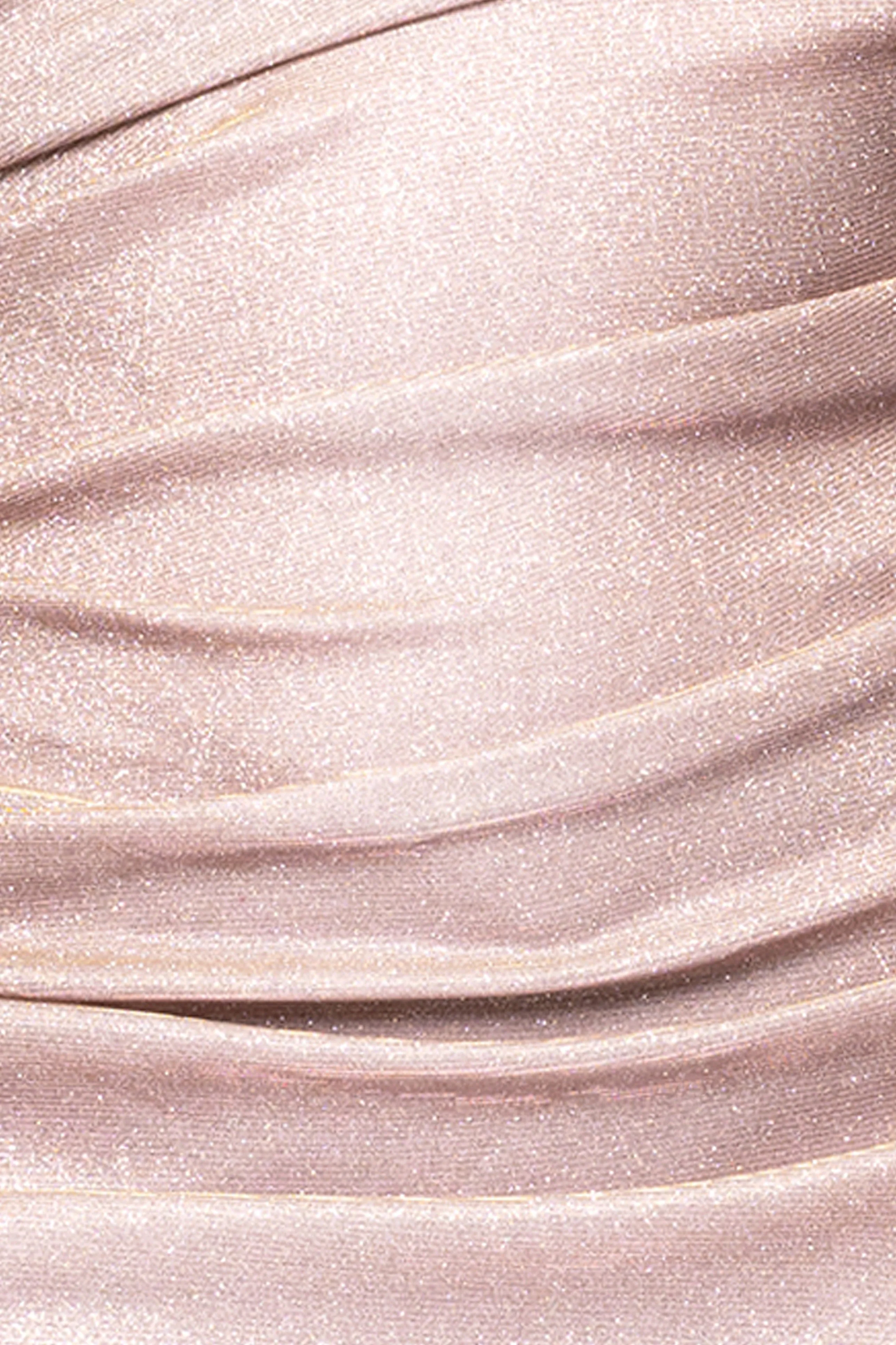 "Gracie" Plus Metallic Knit Glitter Draped Dress sold by Betsy & Adam product image thumbnail 5