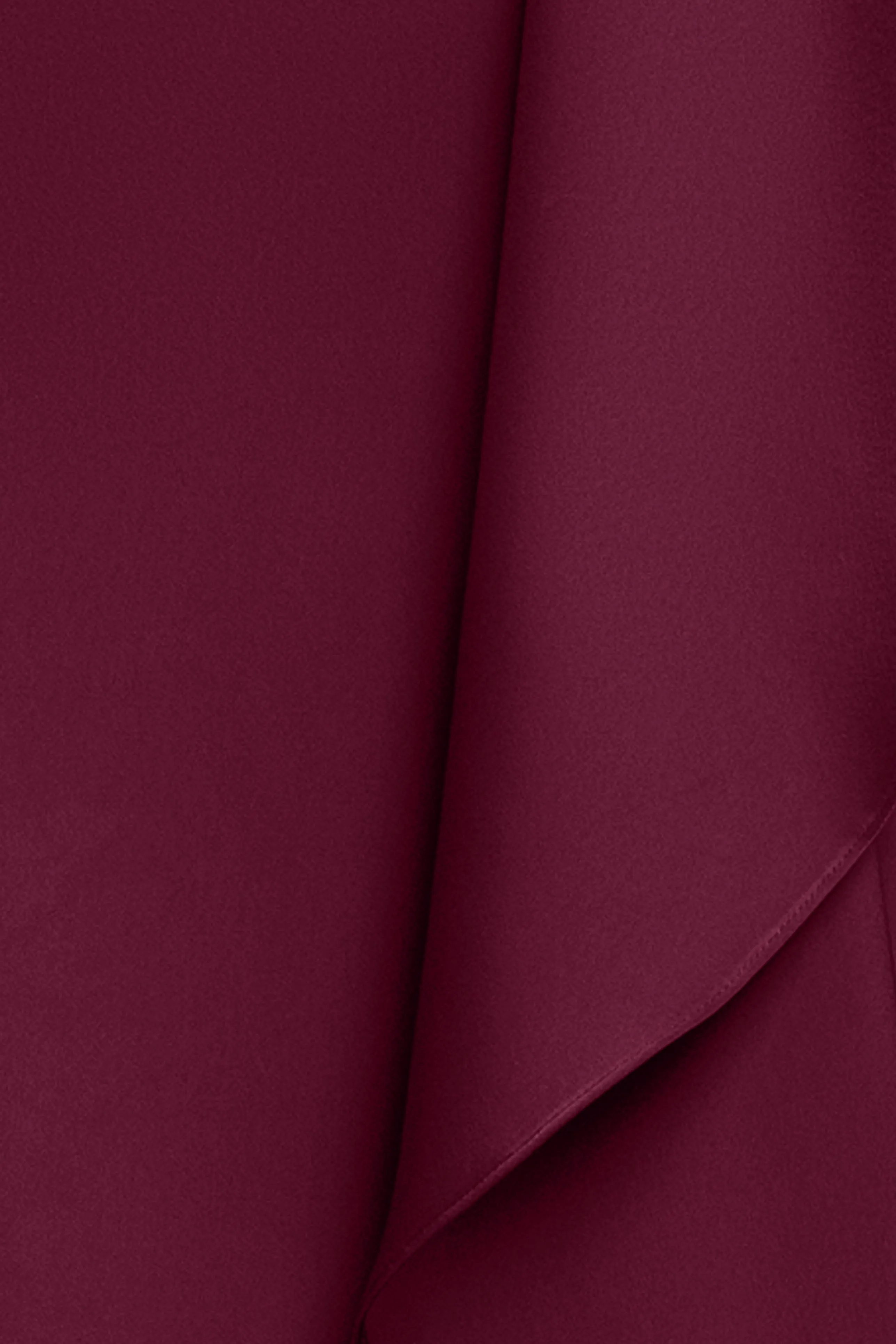 "Annie" Satin Kaftan Side Ruffle Dress sold by Betsy & Adam product image thumbnail 5