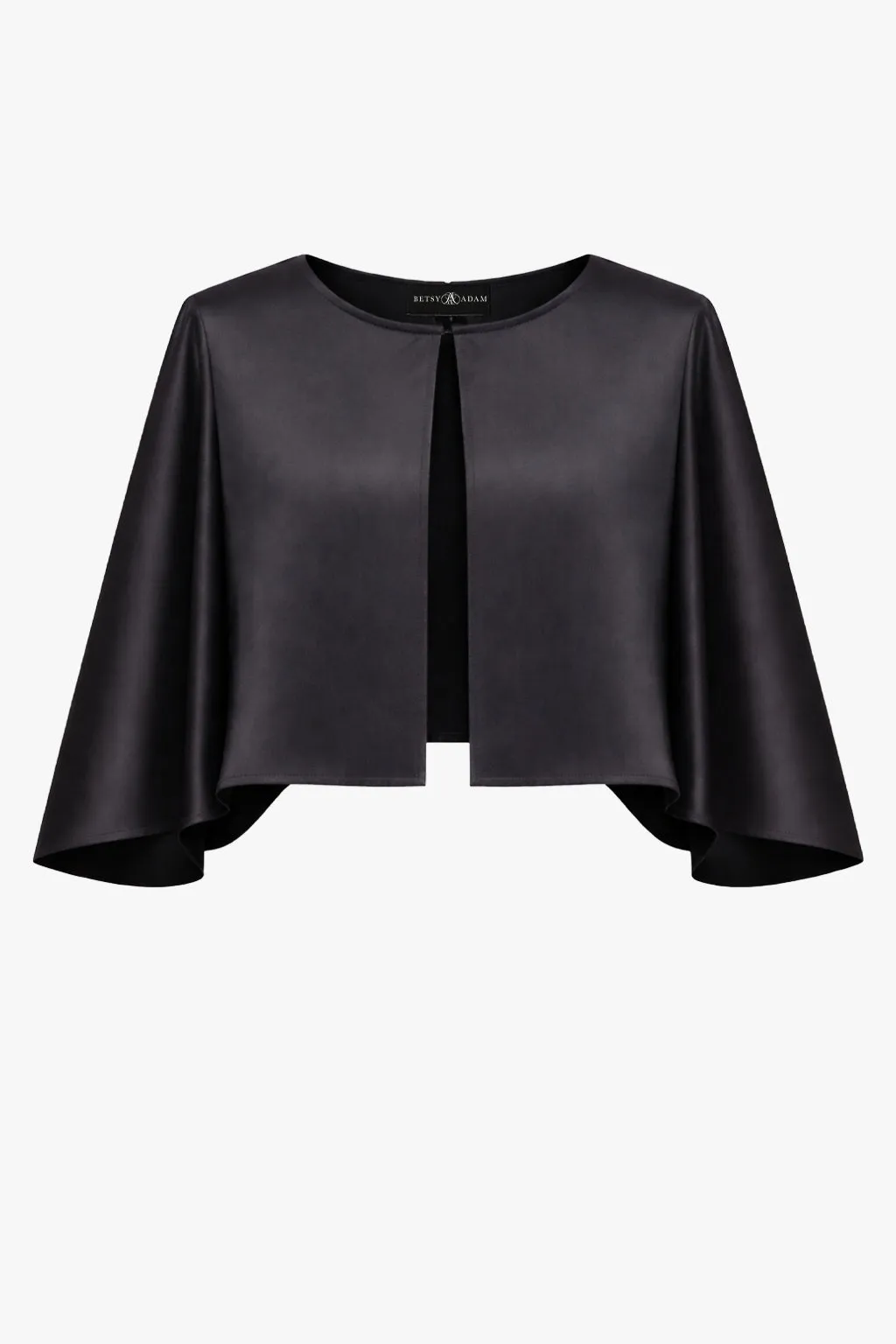 "Bella" Satin Cape Shawl Wrap sold by Betsy & Adam