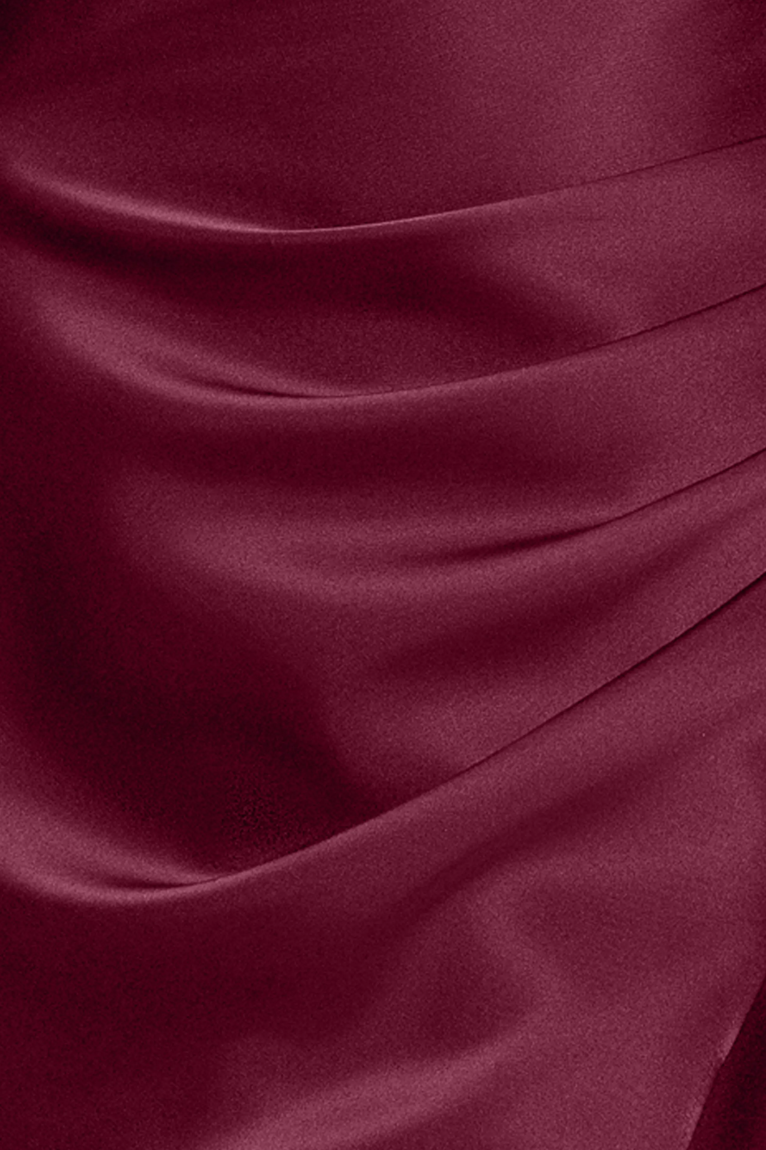 "Macy" Satin Off The Shoulder Ruched Short Dress sold by Betsy & Adam product image thumbnail 5