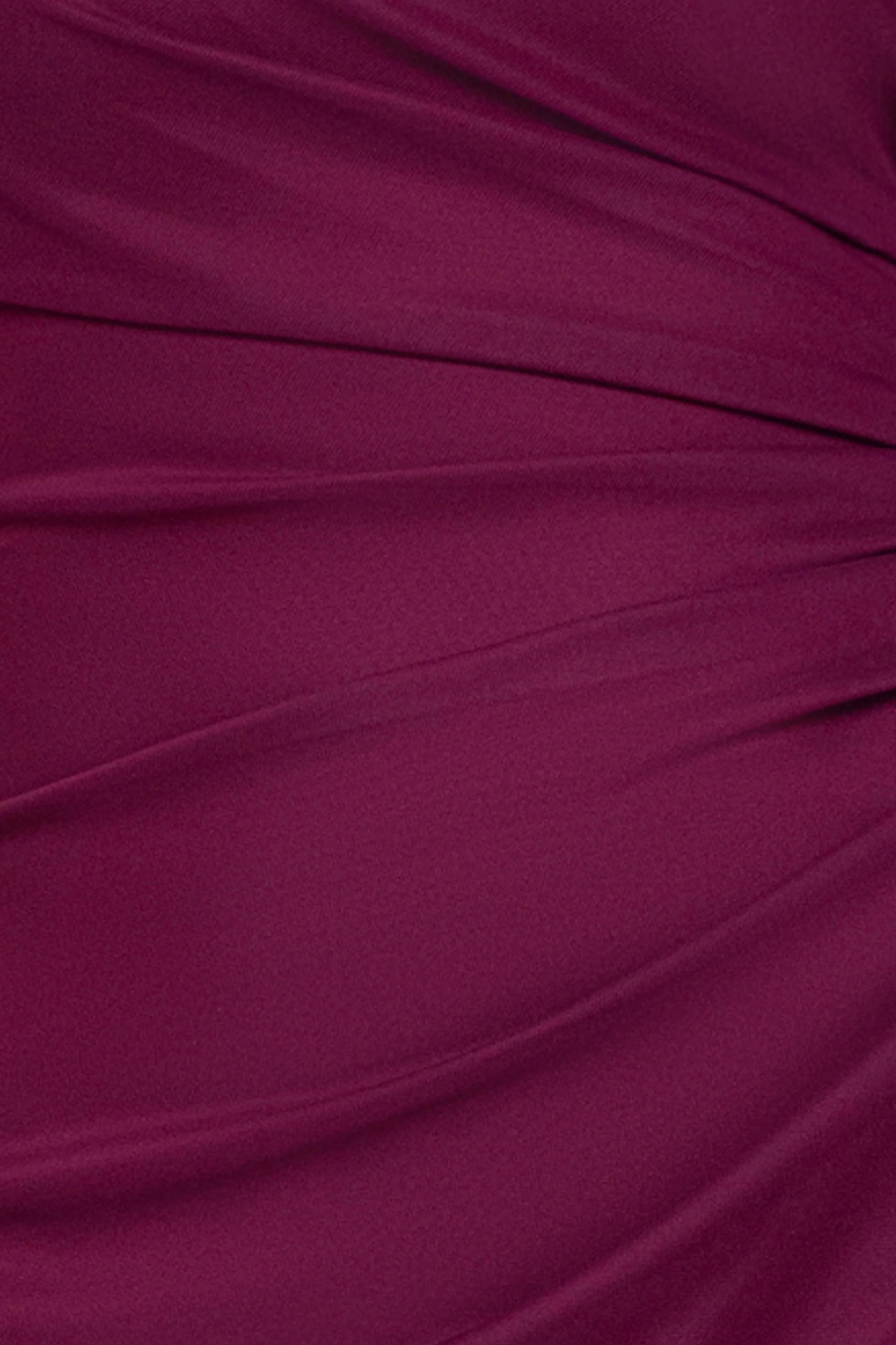 “Dayna” Sheer Matte Jersey Knit Lace Neck Ruched Dress sold by Betsy & Adam product image thumbnail 5