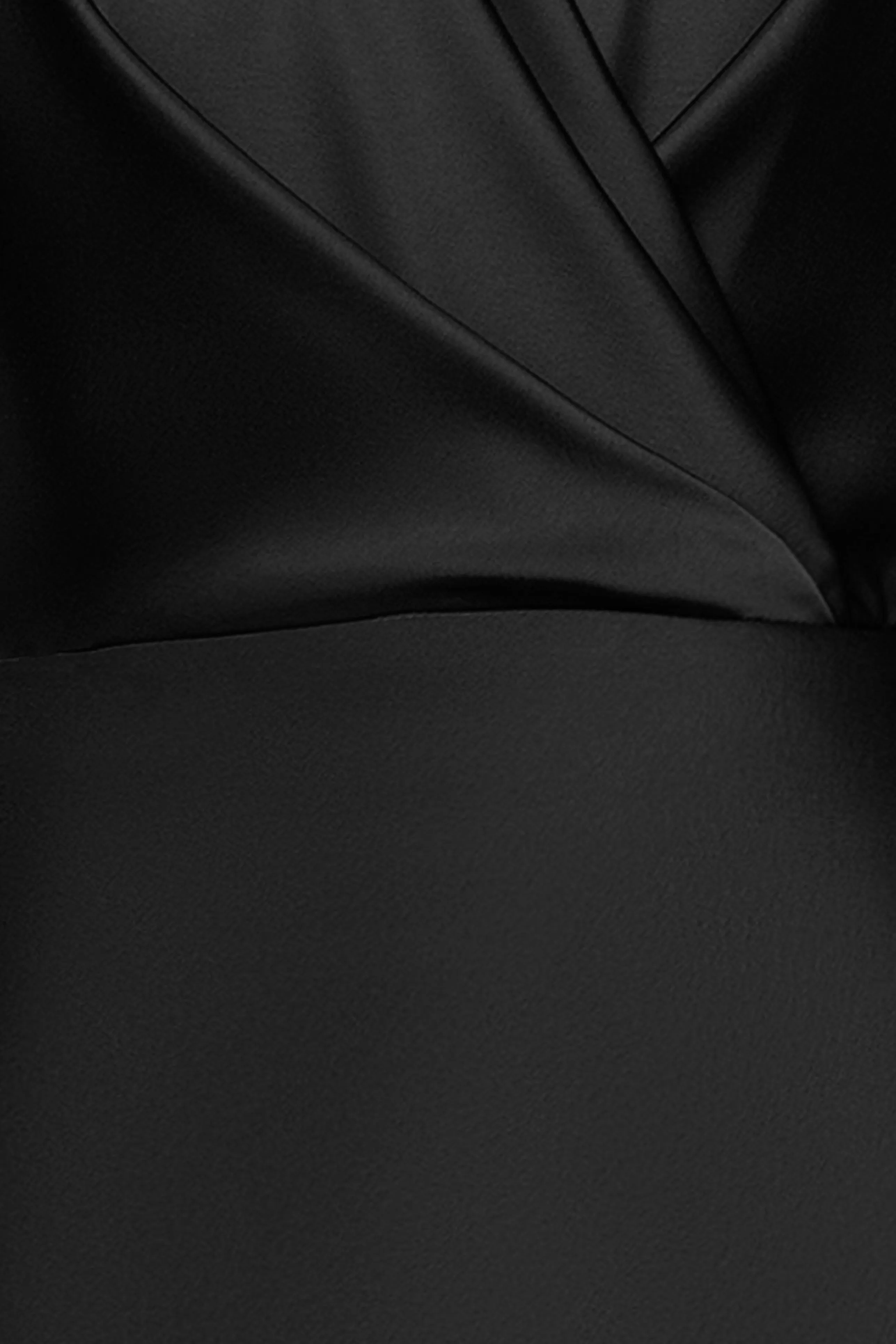 Petite "Zoella" Satin V-Neck Dress sold by Betsy & Adam product image thumbnail 5