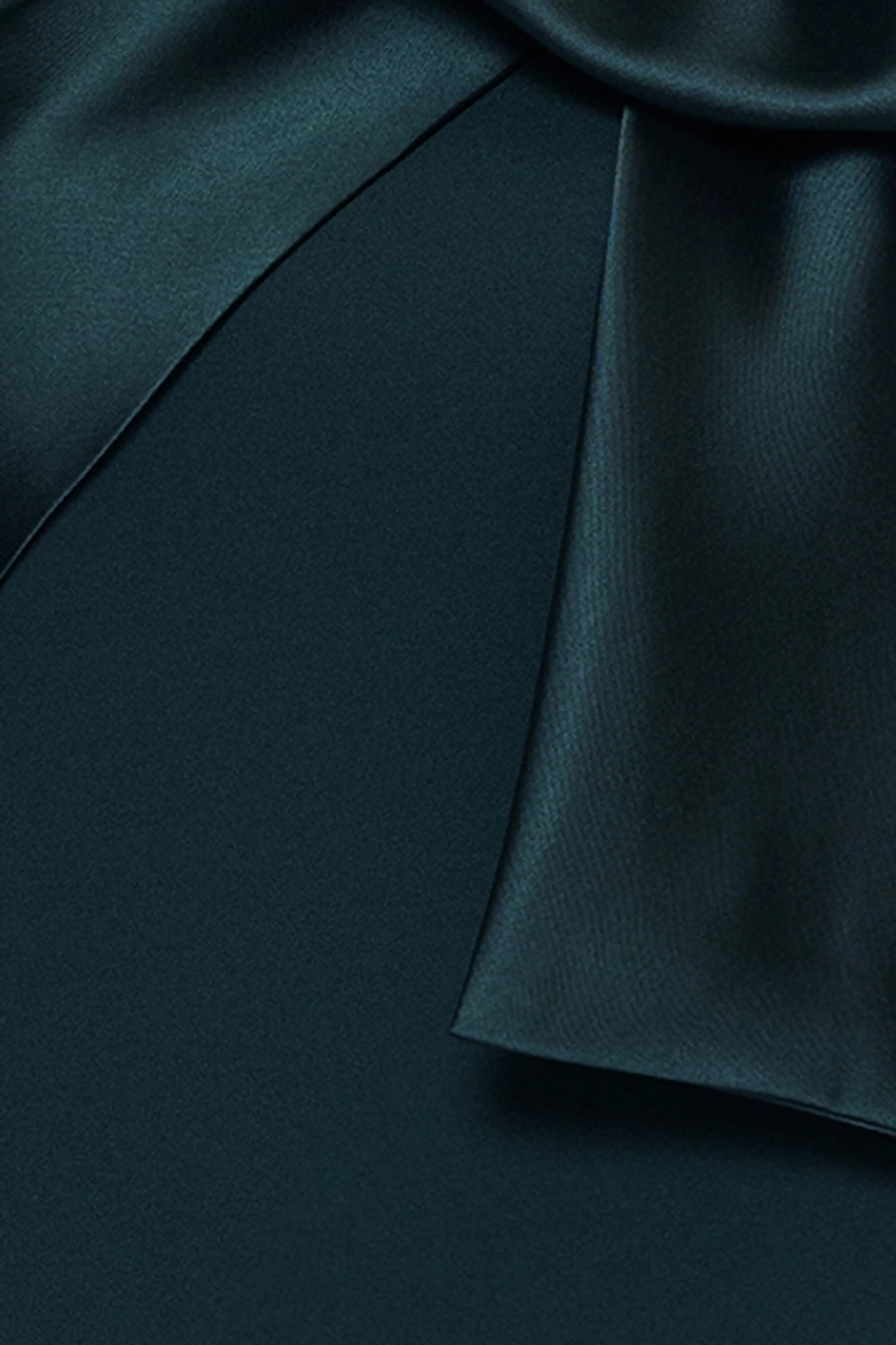 "Carmela" Long Scuba Crepe Dress with Satin Bow sold by Betsy & Adam product image thumbnail 5