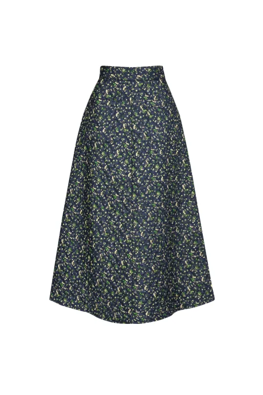 Isabella Strawberry Quilted Skirt sold by Beulah