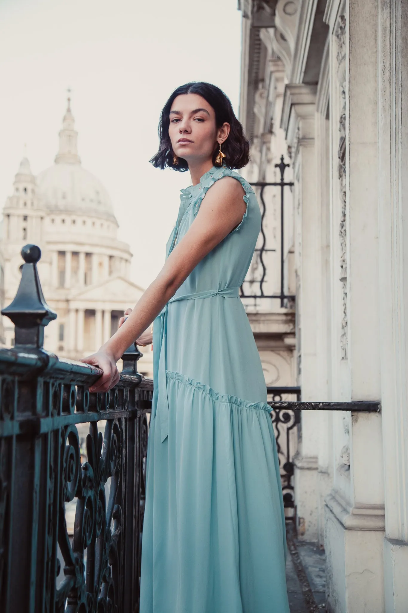 Embroidered Sleeveless Darsha sold by Beulah product image thumbnail 3