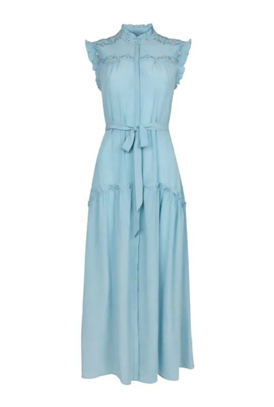 Embroidered Sleeveless Darsha sold by Beulah