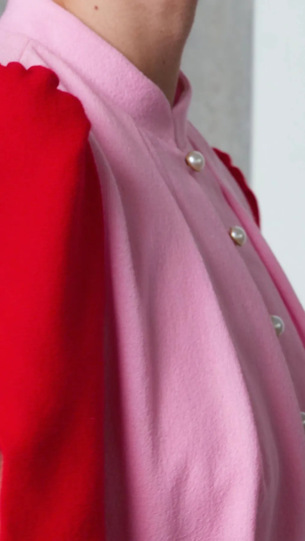 Ahana Multi Rose Short Sleeve Dress sold by Beulah product image thumbnail 5