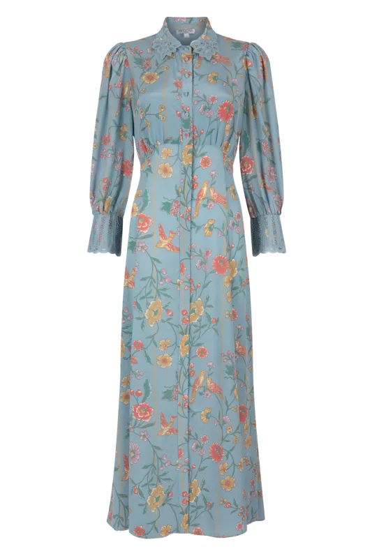 Calla Bamboo & Birds Dress sold by Beulah