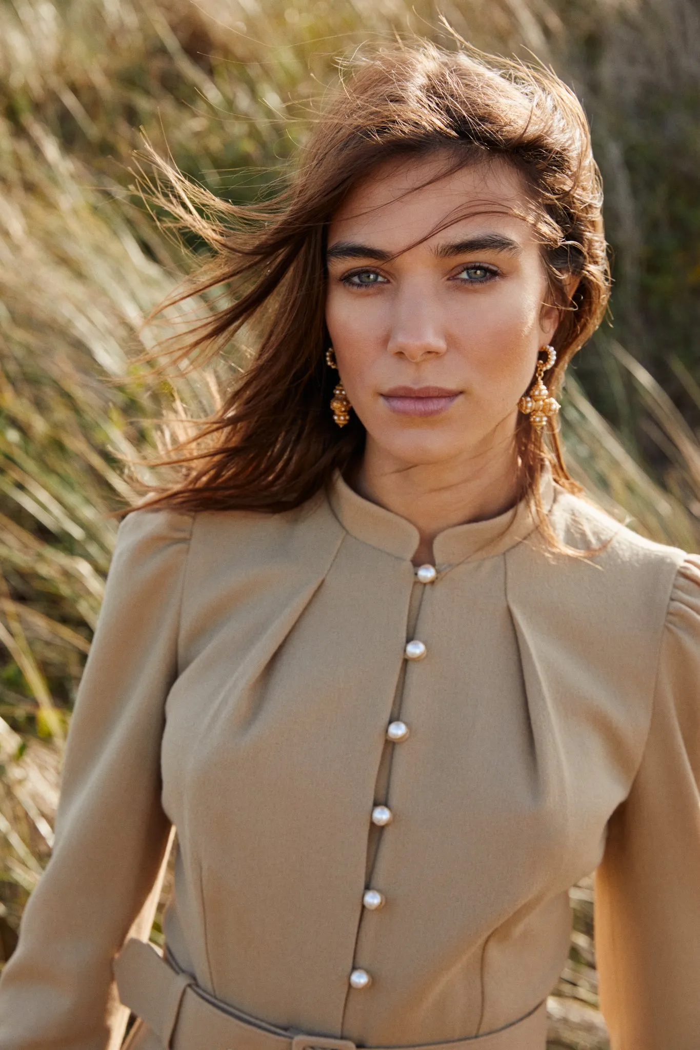 Ahana Tan Dress sold by Beulah product image thumbnail 5