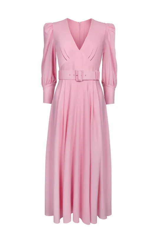 Florentina Pale Pink Dress sold by Beulah
