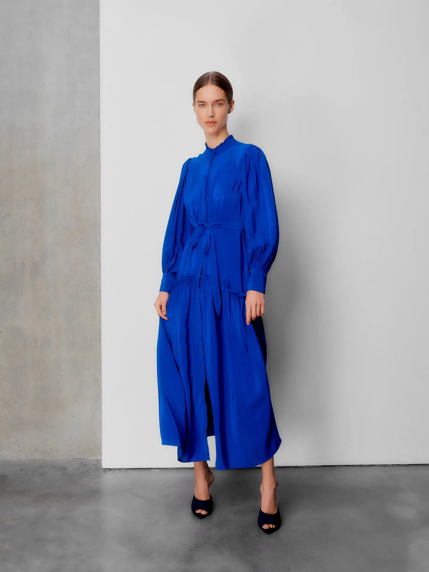 Darsha Cobalt Blue Dress sold by Beulah product image thumbnail 2