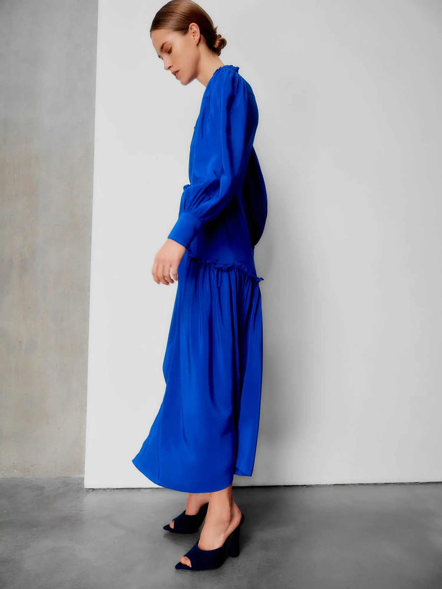 Darsha Cobalt Blue Dress sold by Beulah product image thumbnail 4