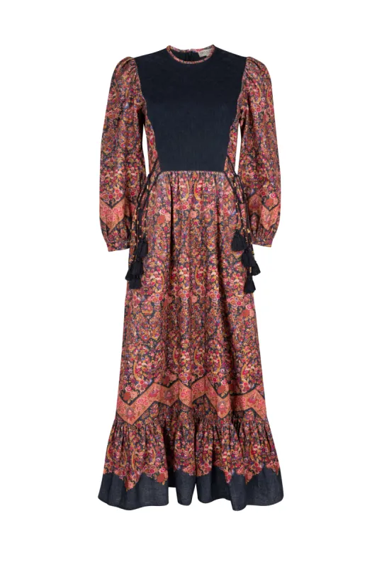 Marcia Floral Dress sold by Beulah