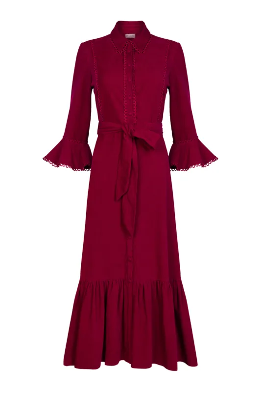 Nalini Berry Dress sold by Beulah