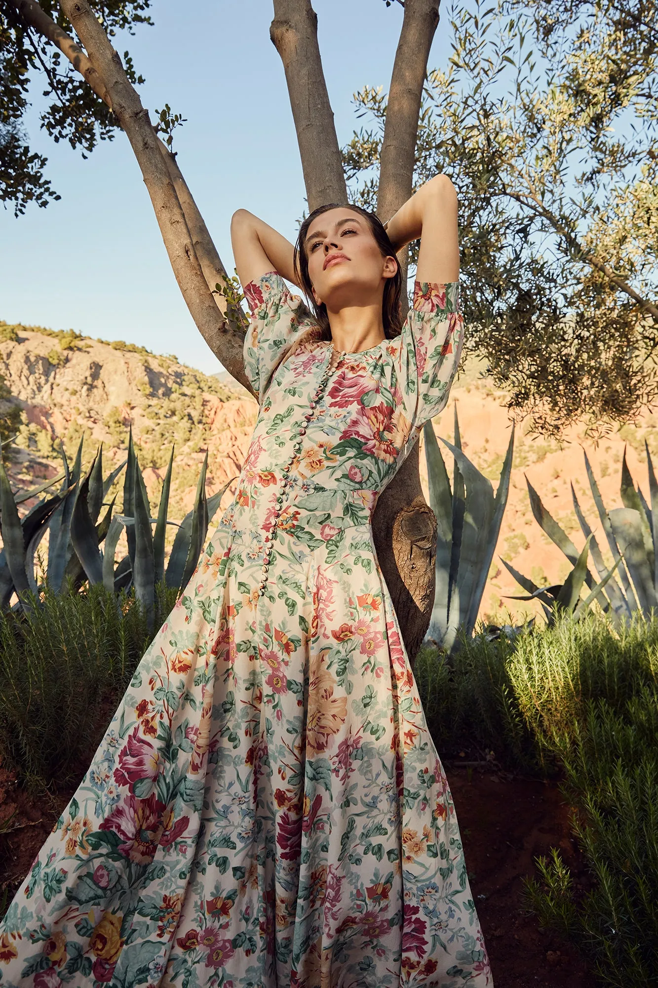 Eden Floral Dress sold by Beulah product image thumbnail 4