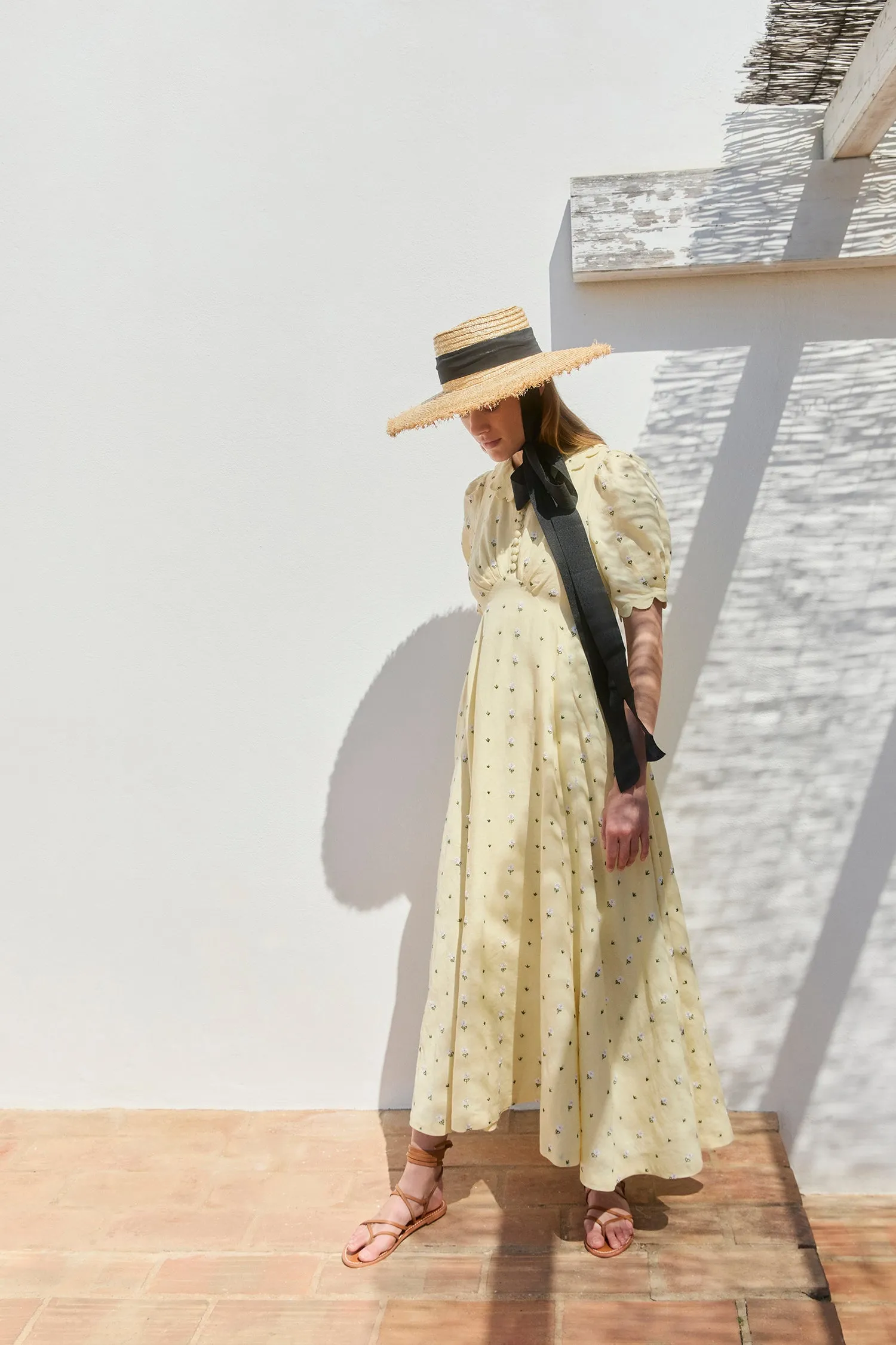 Romy Daisy Embroidered Dress sold by Beulah product image thumbnail 3