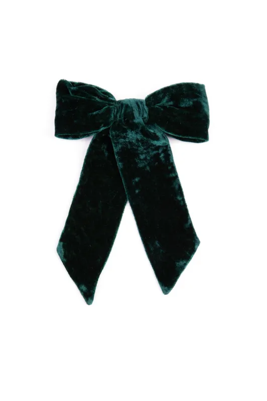 Bow Green Velvet sold by Beulah