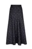 Arabella Polka Spot Skirt sold by Beulah