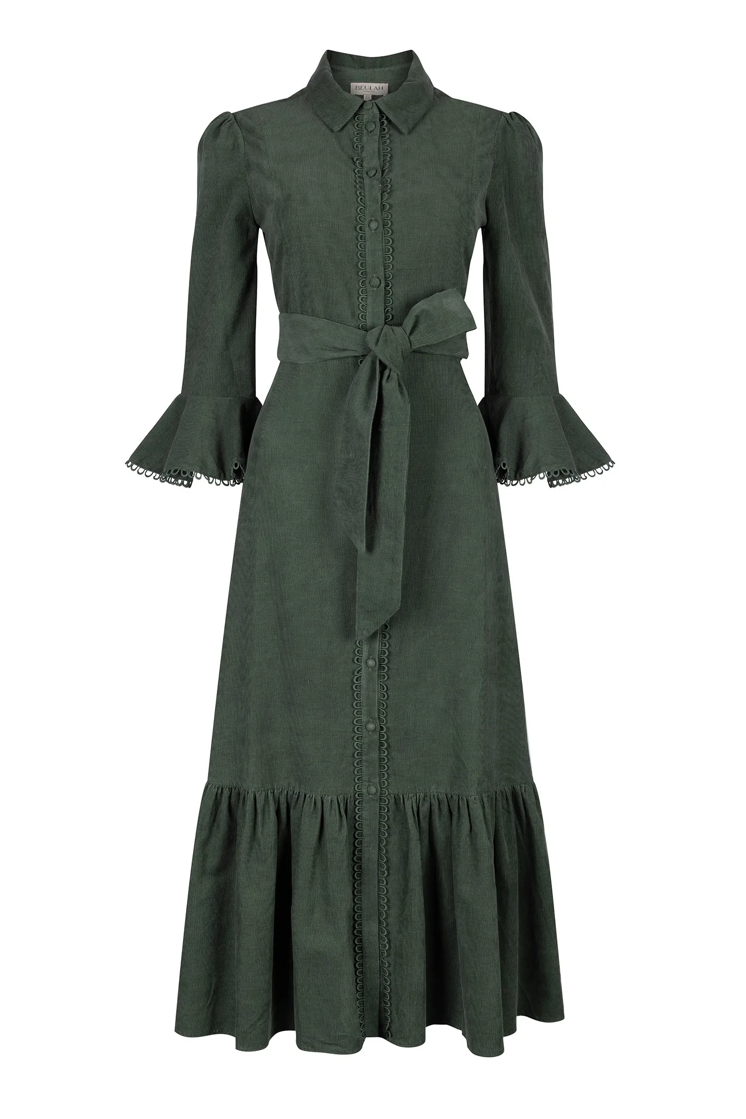 Nalini Khaki Dress sold by Beulah