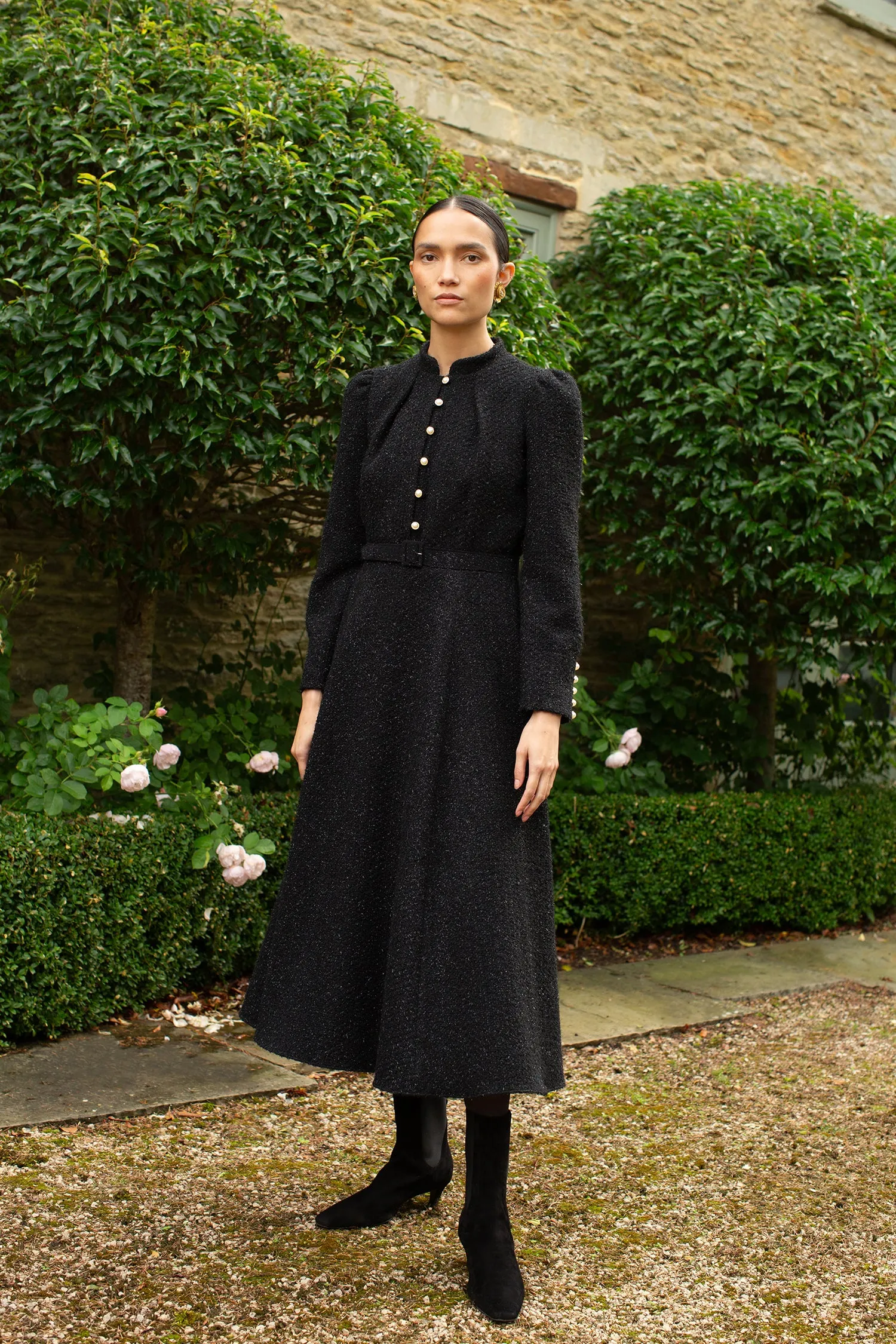 Ahana Sparkle Boucle Dress sold by Beulah