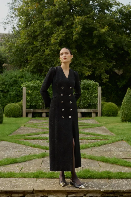 Calista Sparkle Boucle Dress sold by Beulah