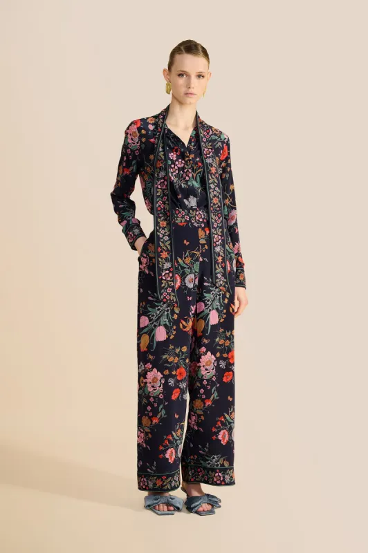 India Floral Bouquet Trousers sold by Beulah